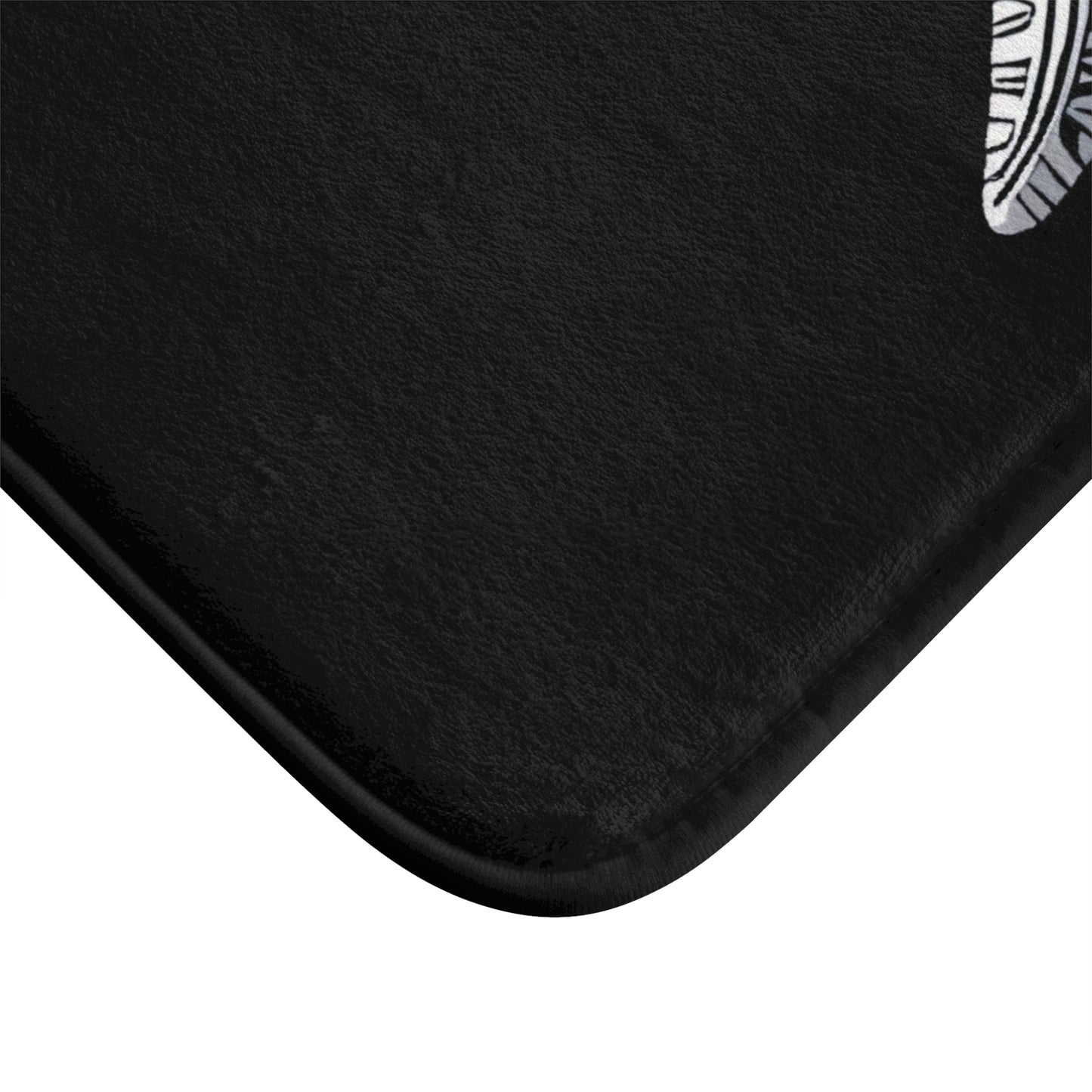 Tribal Bath Mat. Ocean Energy, Tribal Style