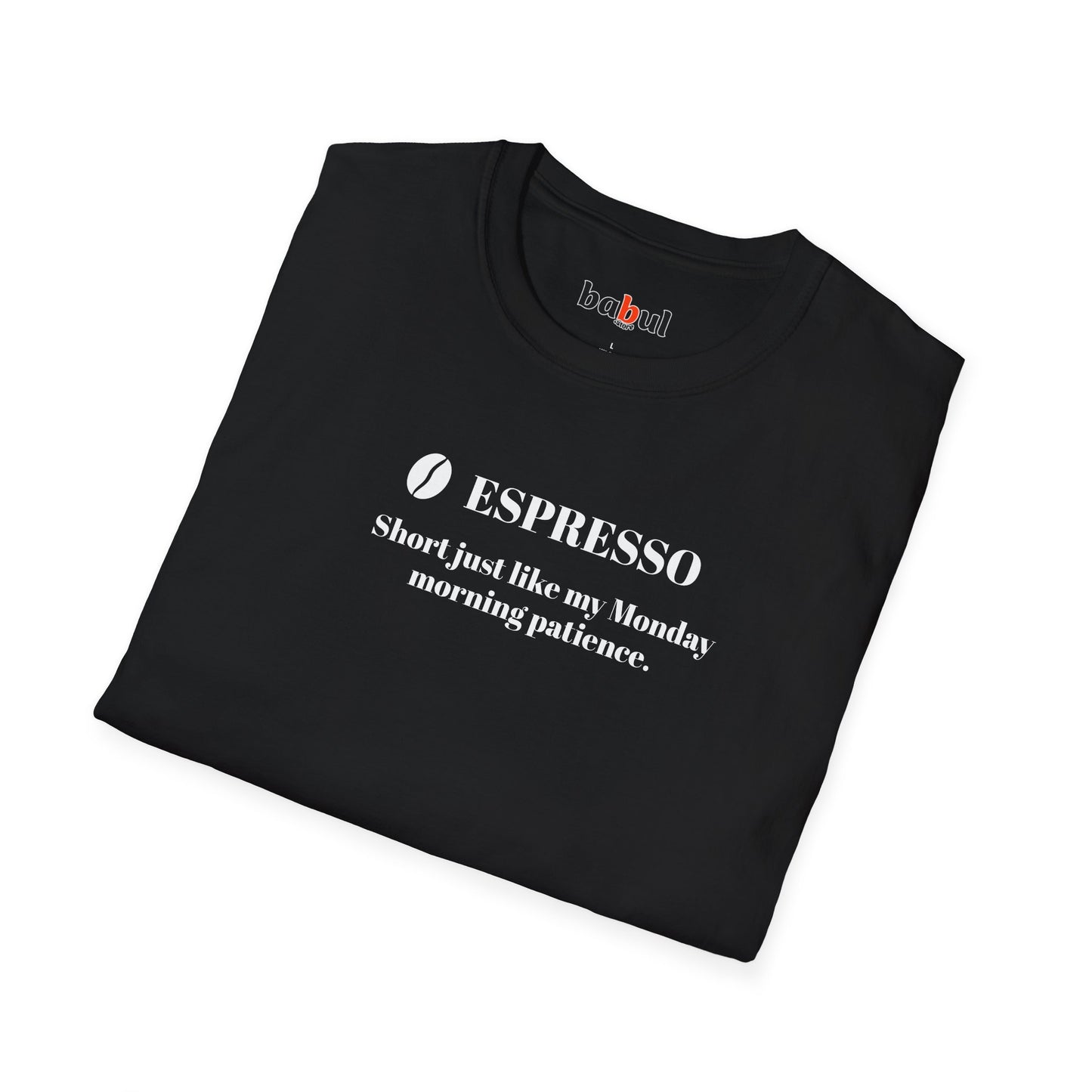 CoffeeTherapy T-Shirt – Irony Is the Best Cure (Right After Coffee)