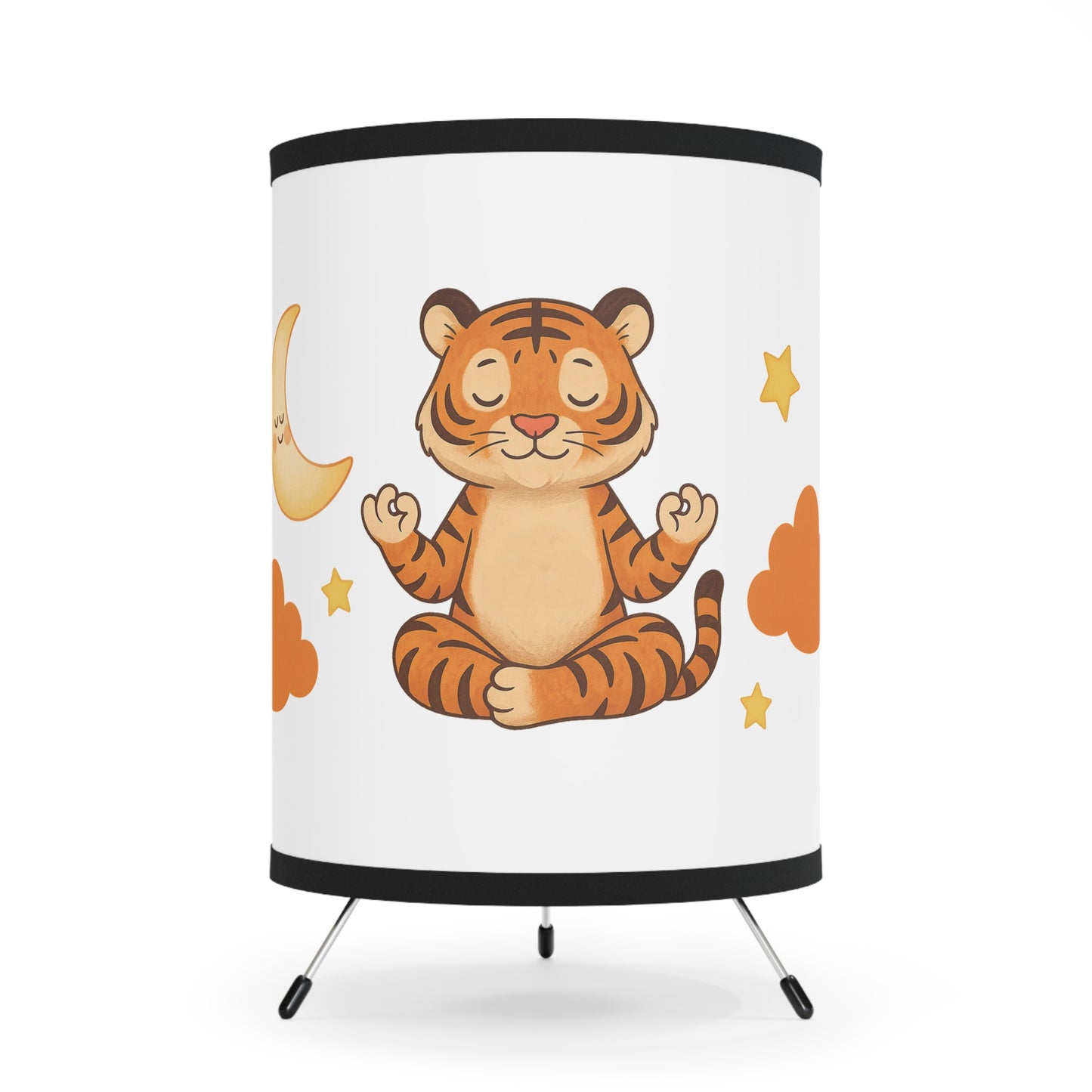 ZEN INSIDE Calming Tripod Lamp. Tiger