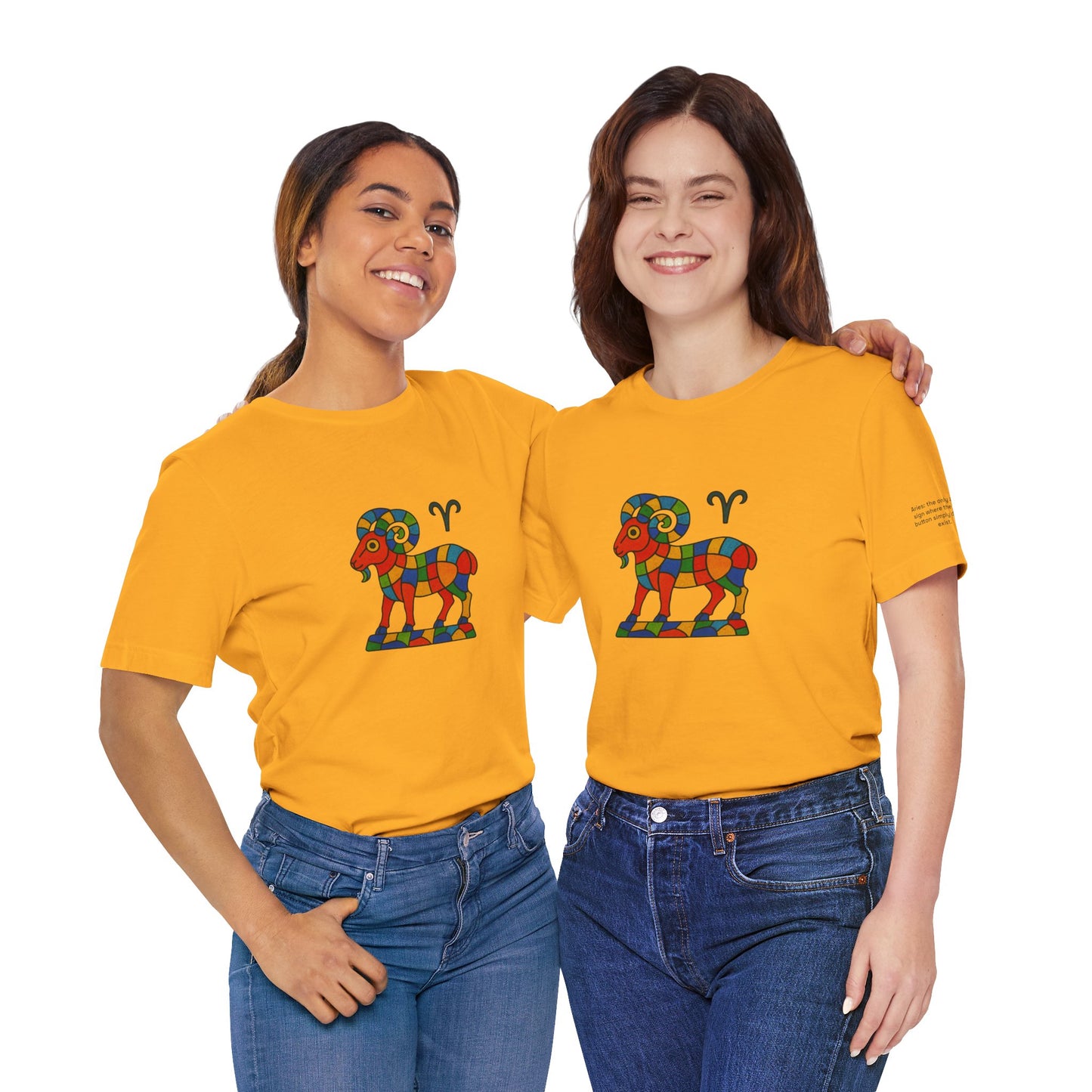ARIES - T-shirt, The Zodiac Signs According to Saint Phalle
