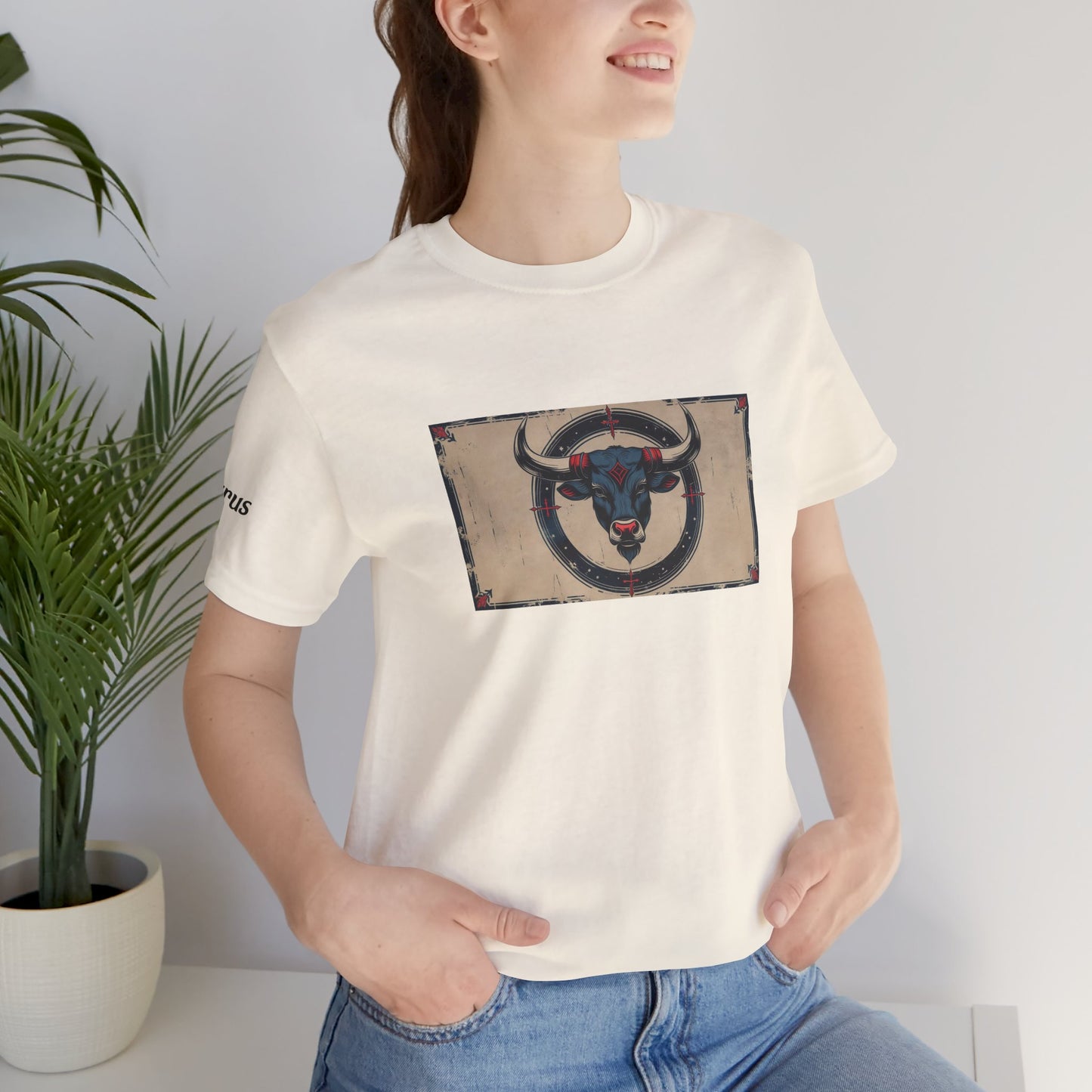 Taurus - Gothic Zodiac T-Shirt. Zodiac in the Shadows