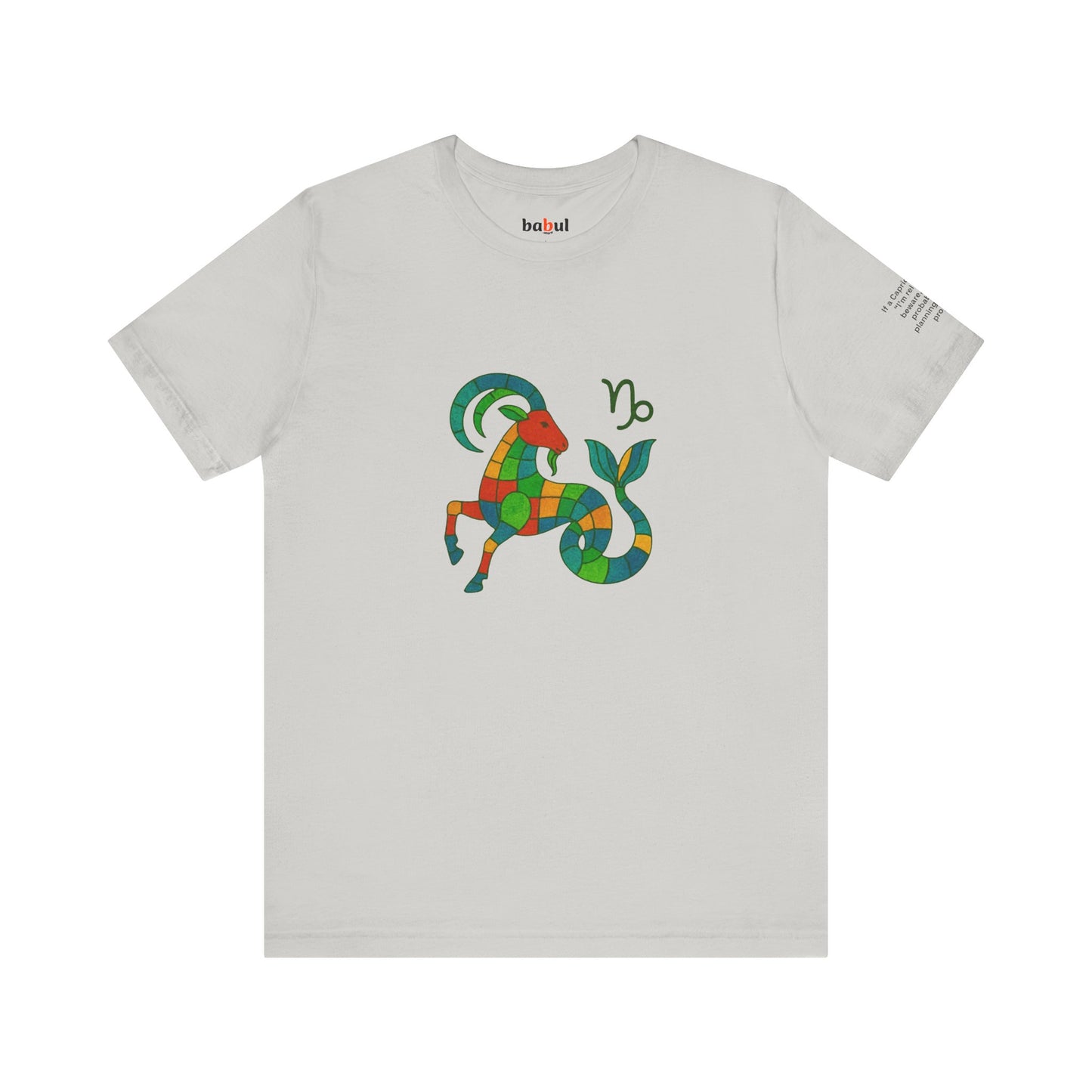 CAPRICORN - T-shirt, The Zodiac Signs According to Saint Phalle