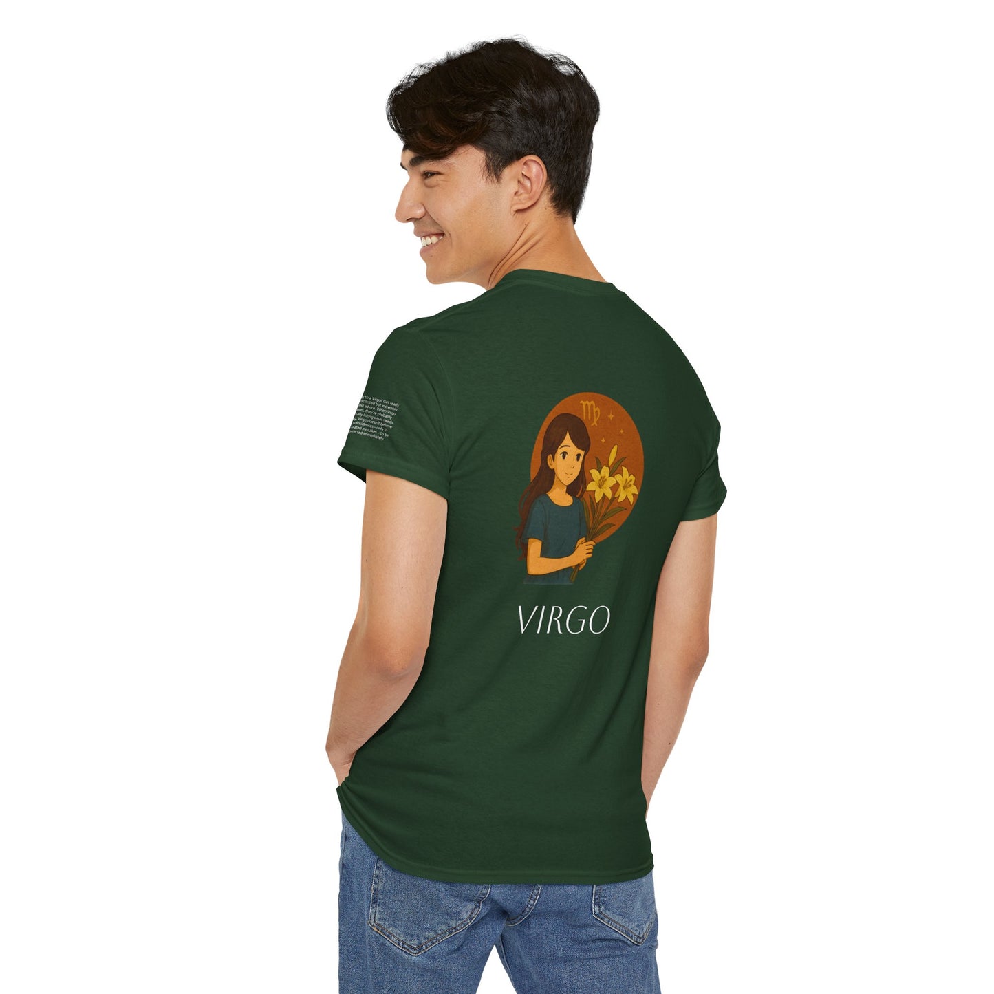 VIRGO - Dreamy Zodiac T-Shirts – The Magic of the Stars in Ghibli Style