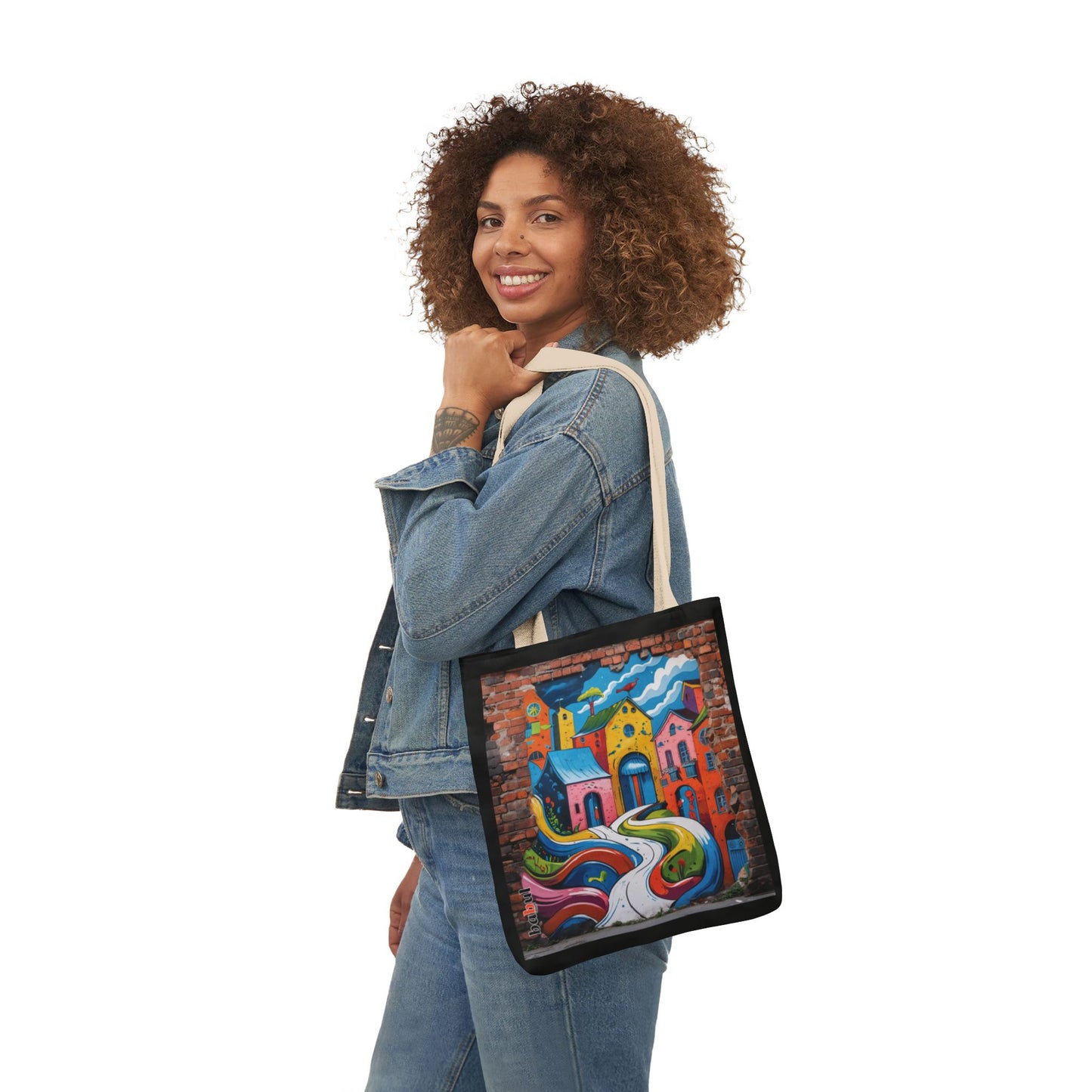 Artistic Surge - Eco-Friendly Canvas Tote Bag - HOUSES