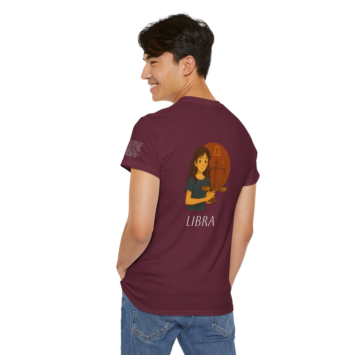 LIBRA - Dreamy Zodiac T-Shirts – The Magic of the Stars in Ghibli Style