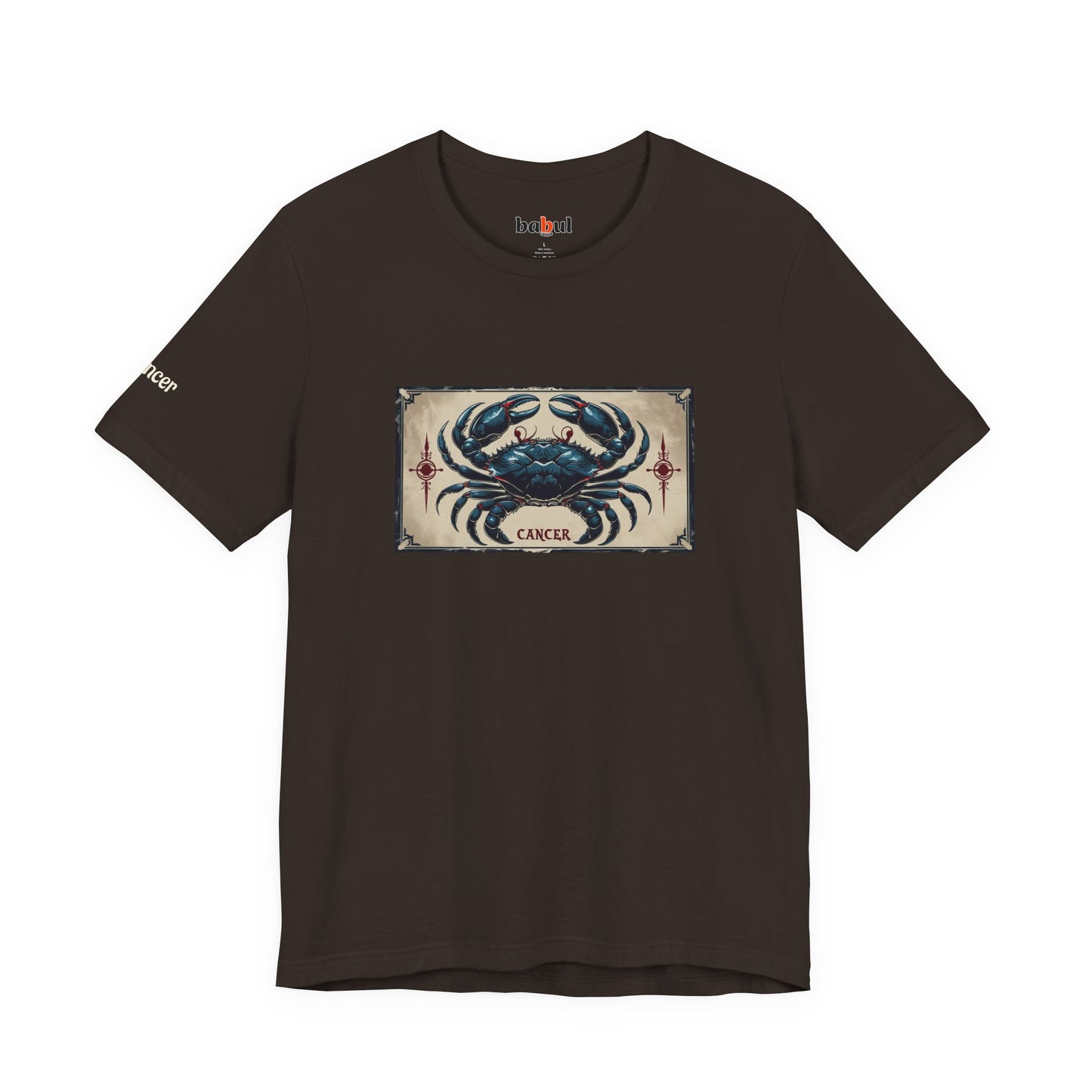 Cancer - Gothic Zodiac T-Shirt. Zodiac in the Shadows