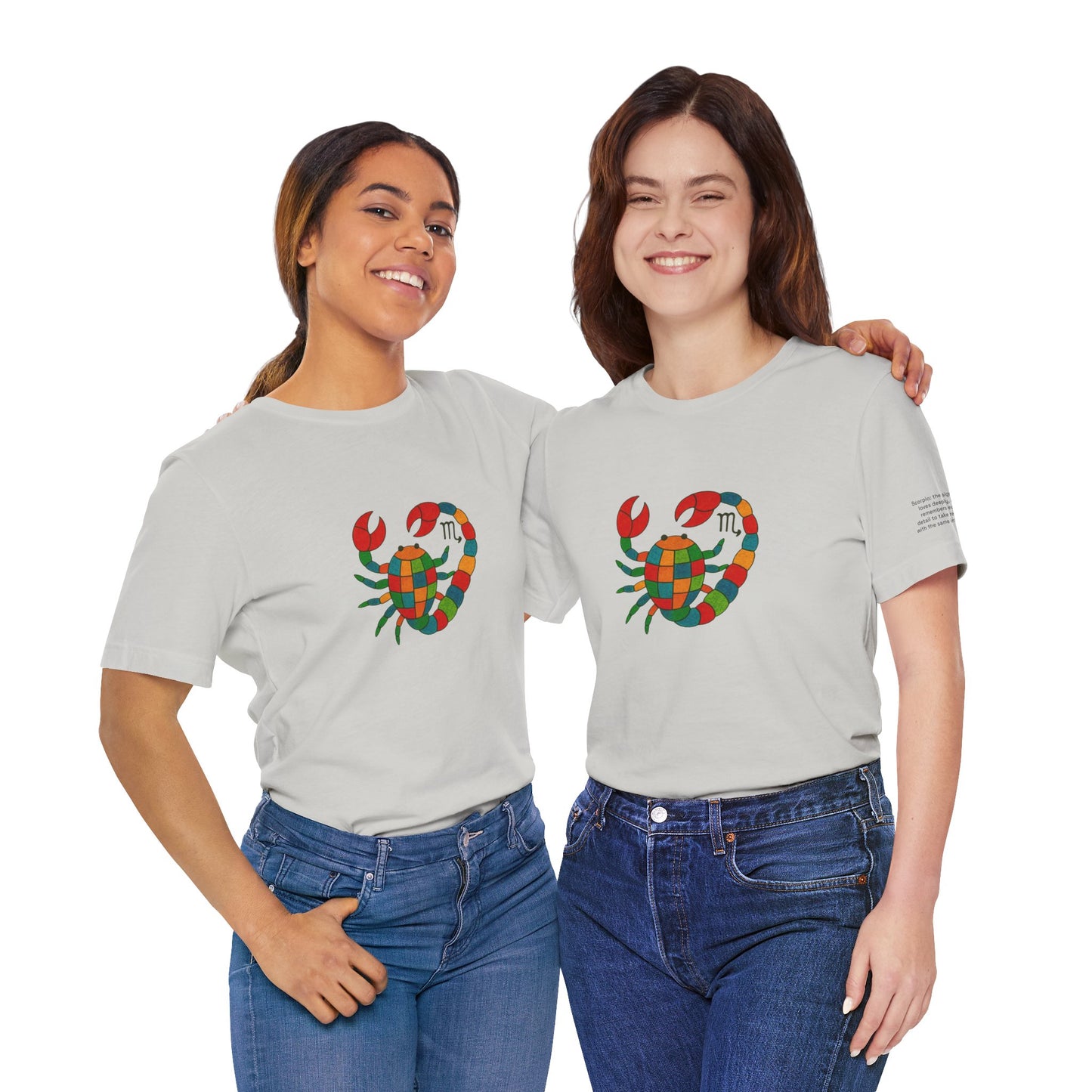 SCORPIO - T-shirt, The Zodiac Signs According to Saint Phalle
