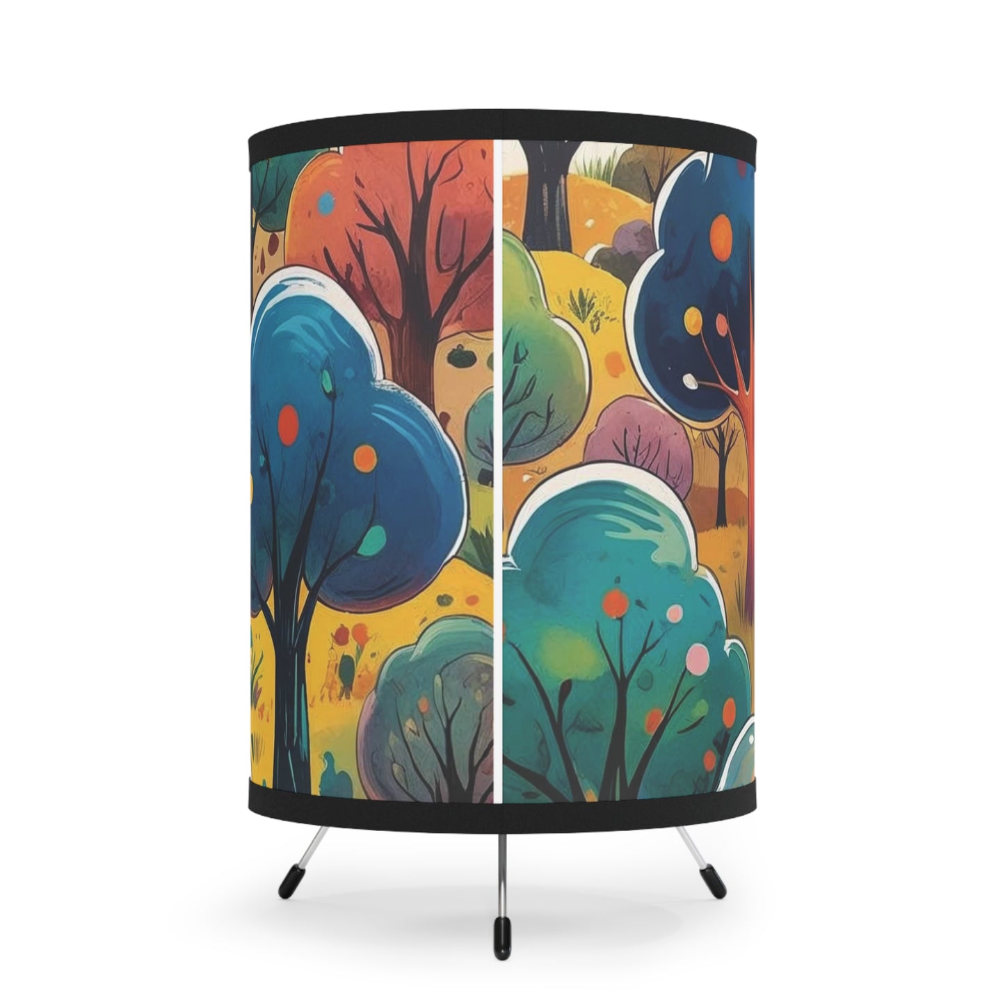 ENCHANTED LIGHTS. Dream Worlds in Your Room. Calming Tripod Lamp. WOODS
