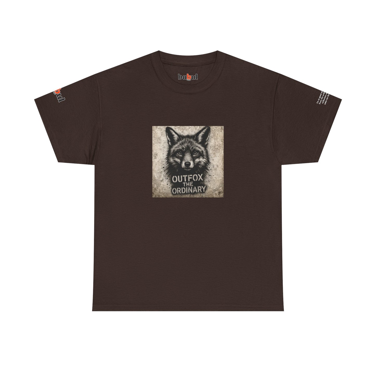 Rebel Graphic Tee - Unisex Heavy Cotton T-Shirt for the Wild at Heart. Rebel Tees, Born to Be Worn - Outfox The Ordinary