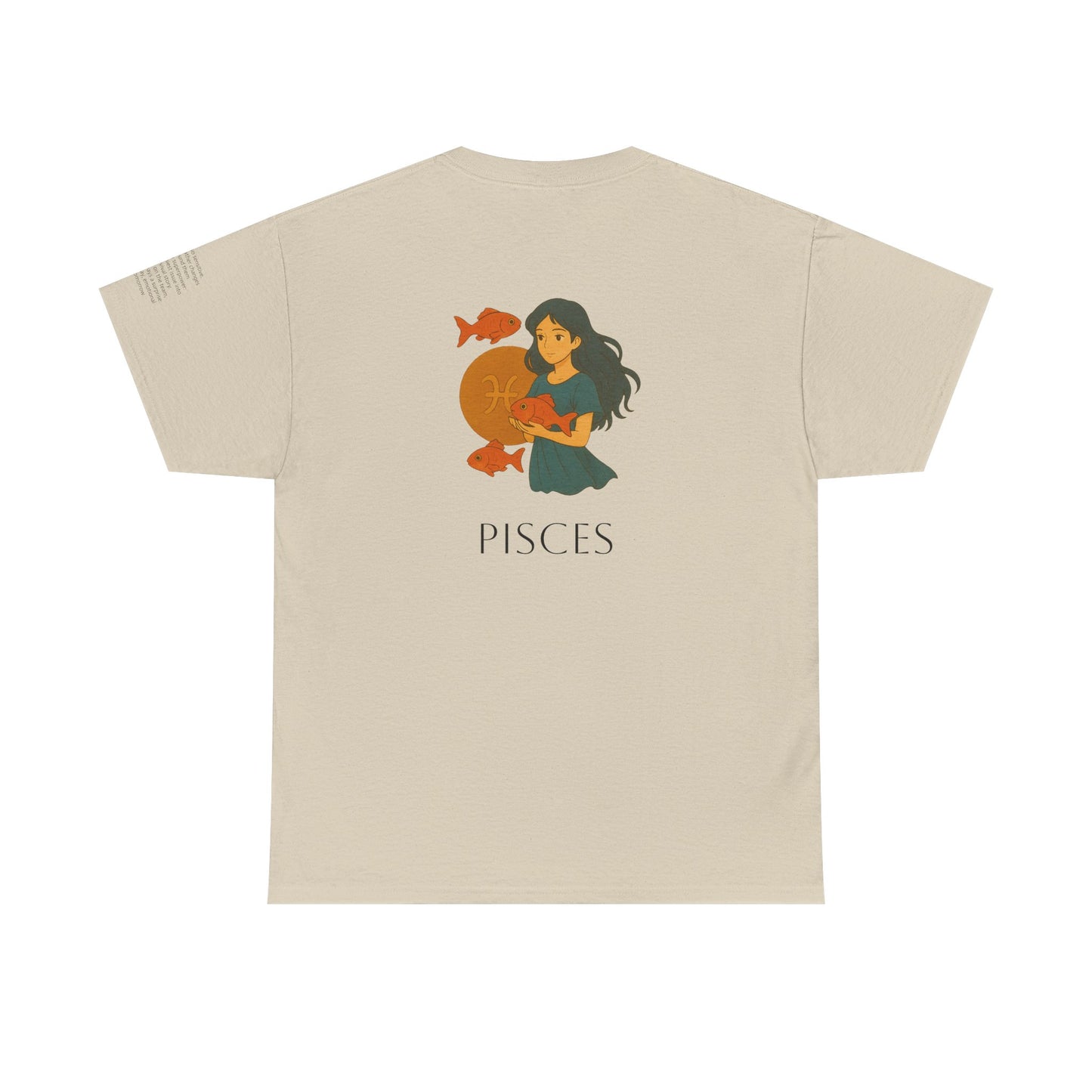 PISCES - Dreamy Zodiac T-Shirts – The Magic of the Stars in Ghibli Style