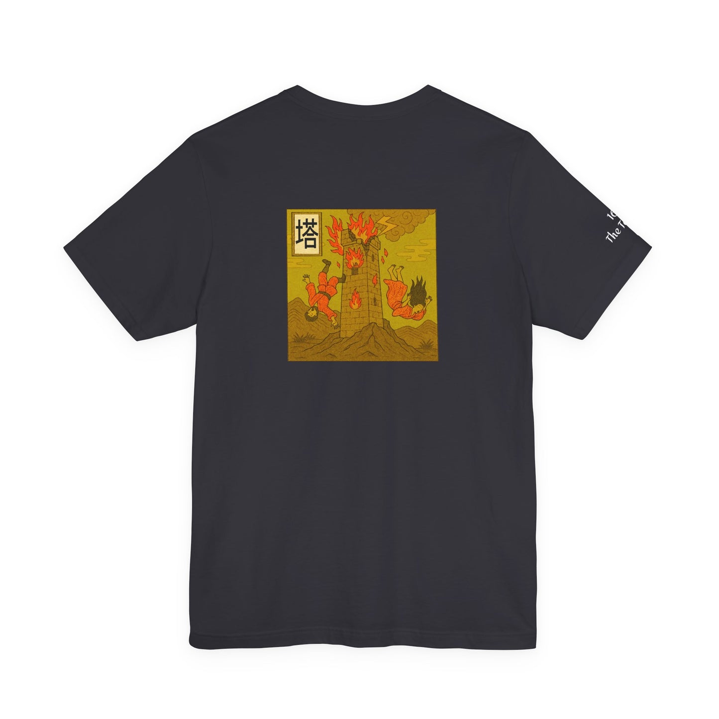 The Tower - Tarot in Ukiyo-e Style