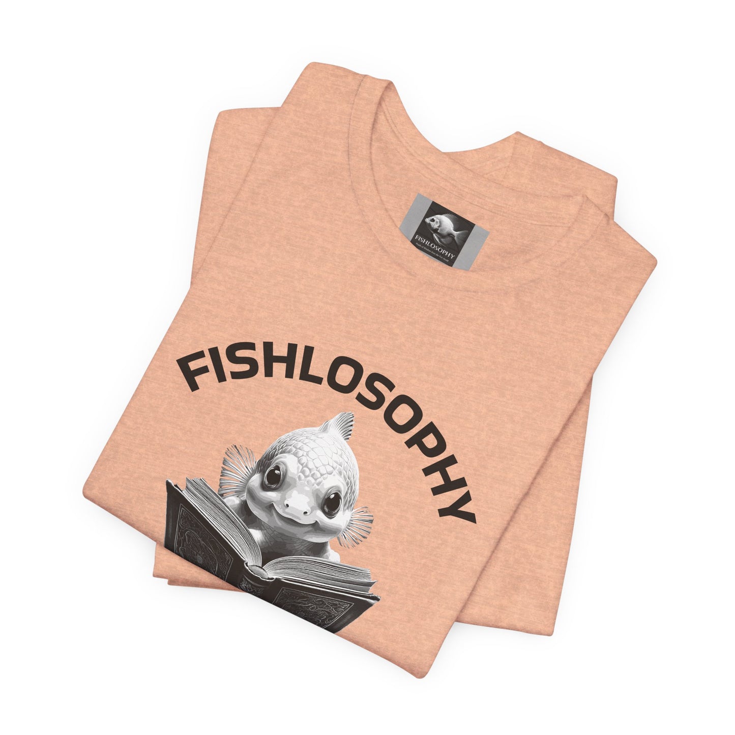 Fishlosophy Unisex Jersey Short Sleeve Tee – The Early Worms Get Eaten First