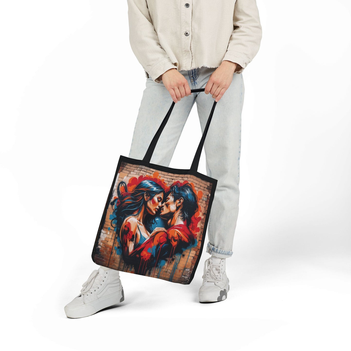 Artistic Surge - Eco-Friendly Canvas Tote Bag - LOVERS