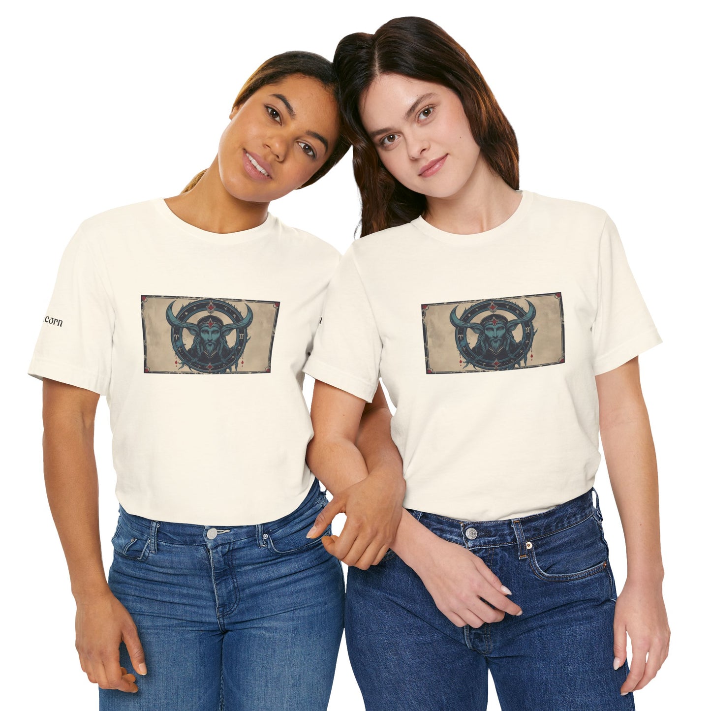 Capricorn - Gothic Zodiac T-Shirt. Zodiac in the Shadows