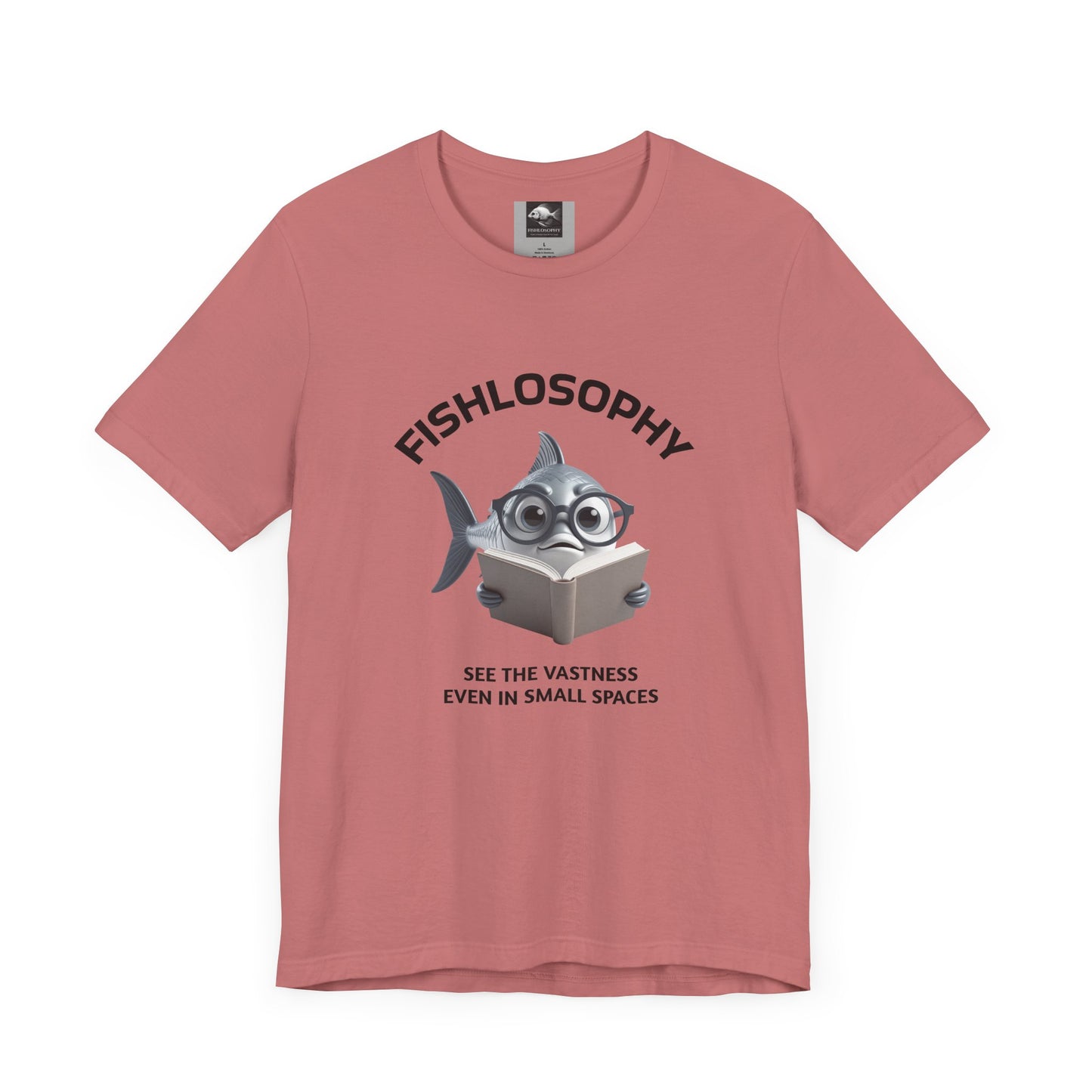 Fishlosophy Unisex Jersey Short Sleeve Tee – See the vastness even in small spaces