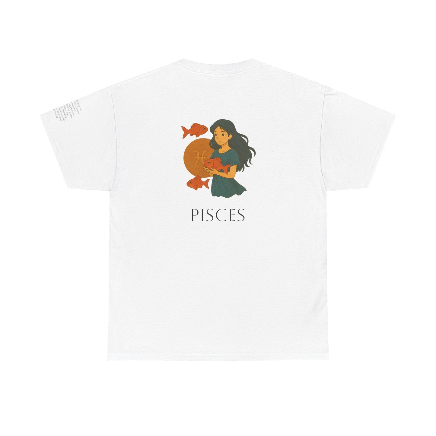 PISCES - Dreamy Zodiac T-Shirts – The Magic of the Stars in Ghibli Style