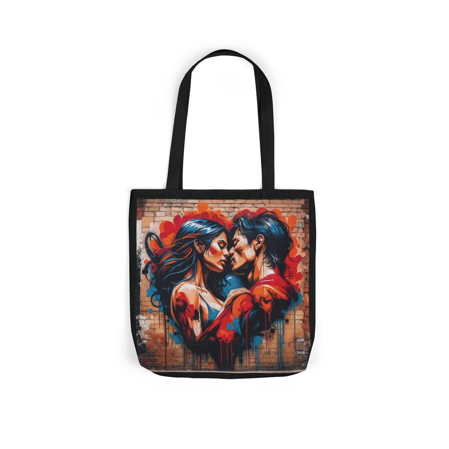 Artistic Surge - Eco-Friendly Canvas Tote Bag - LOVERS