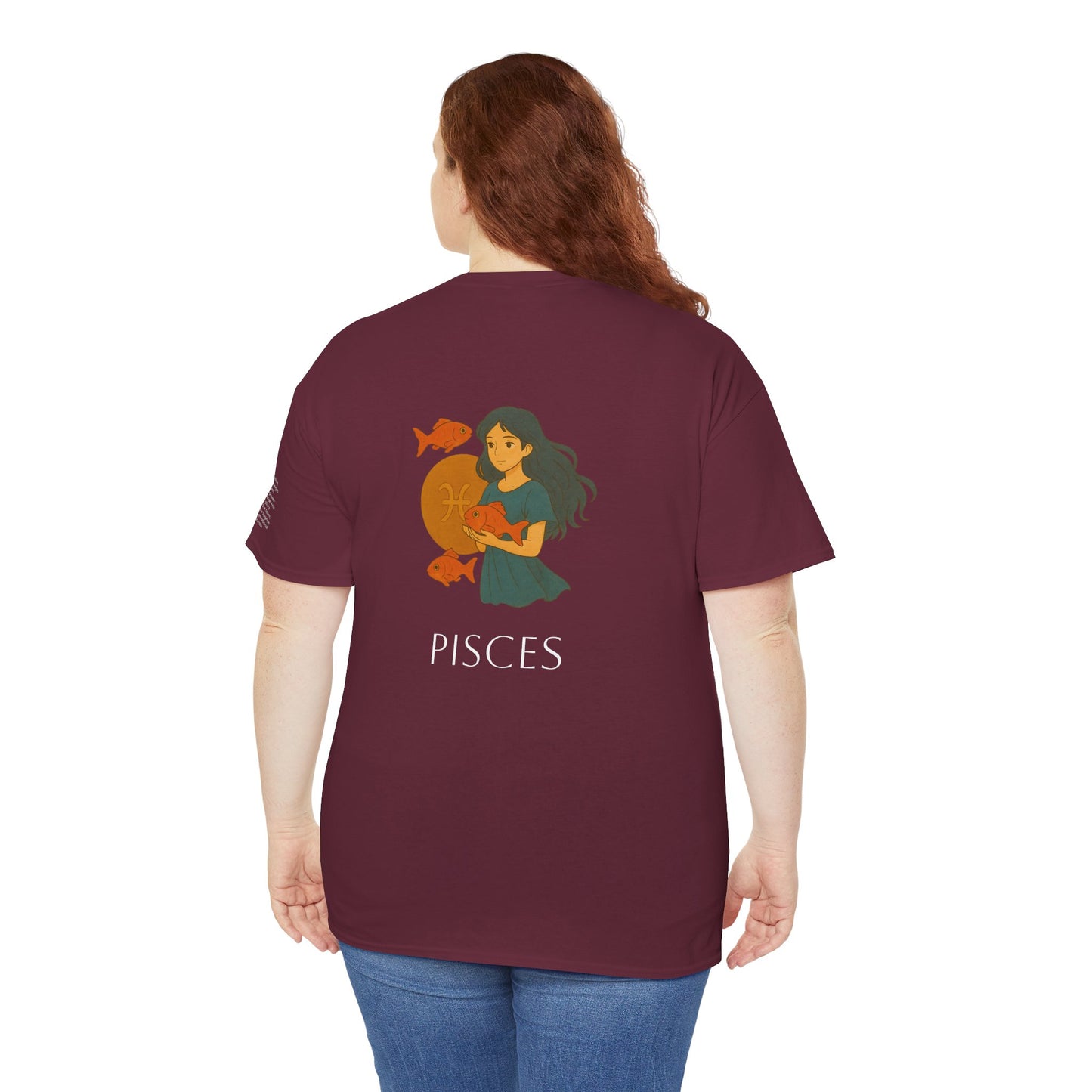 PISCES - Dreamy Zodiac T-Shirts – The Magic of the Stars in Ghibli Style