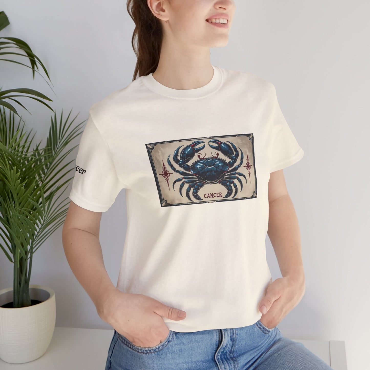 Cancer - Gothic Zodiac T-Shirt. Zodiac in the Shadows