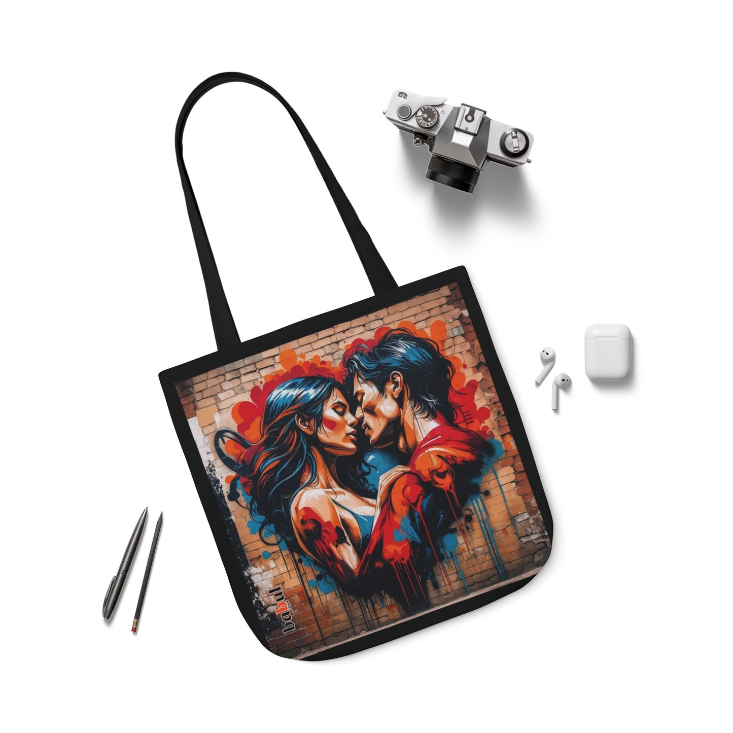 Artistic Surge - Eco-Friendly Canvas Tote Bag - LOVERS