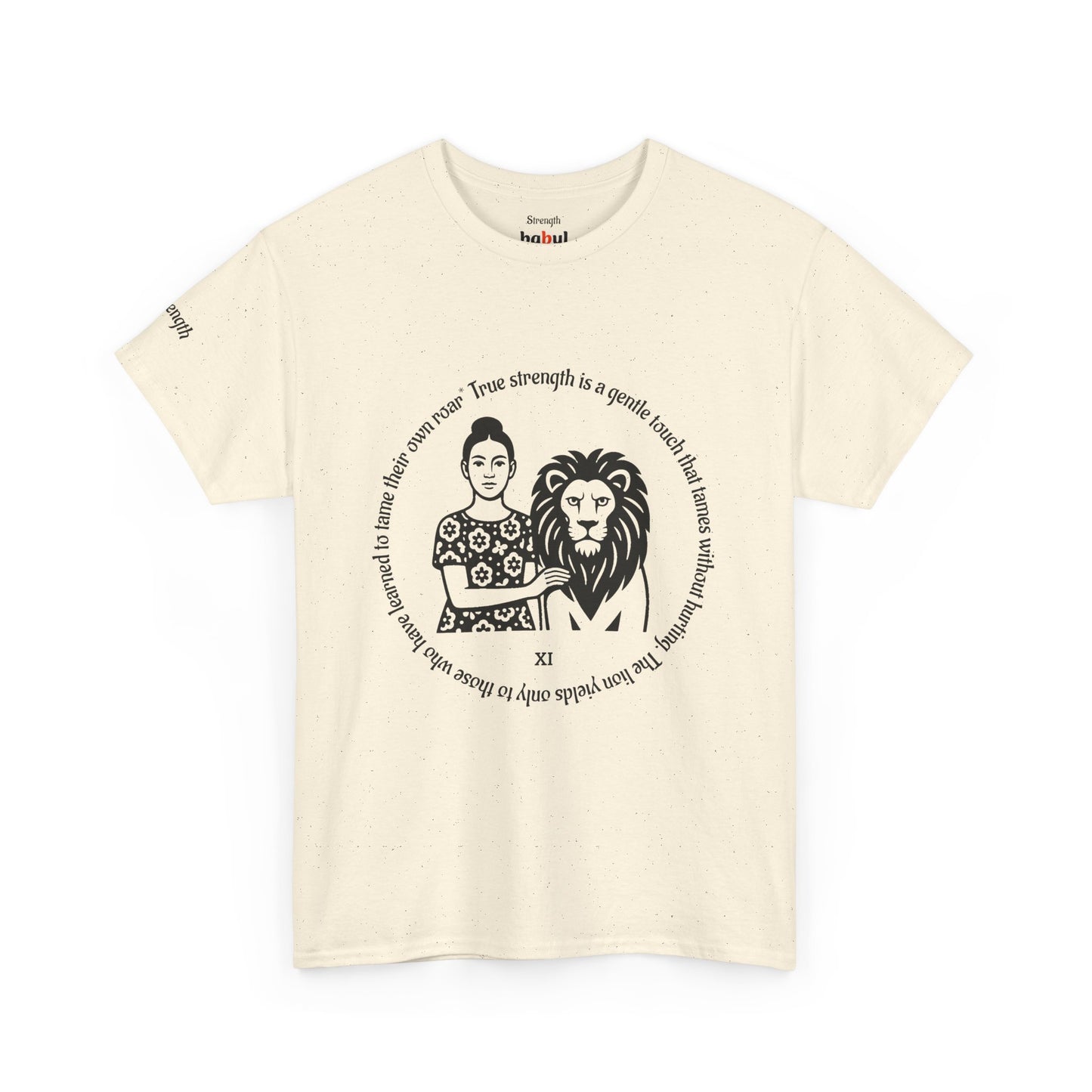 Strength - ArcanaPop T-Shirt – Where Tarot Magic Meets Pop Art