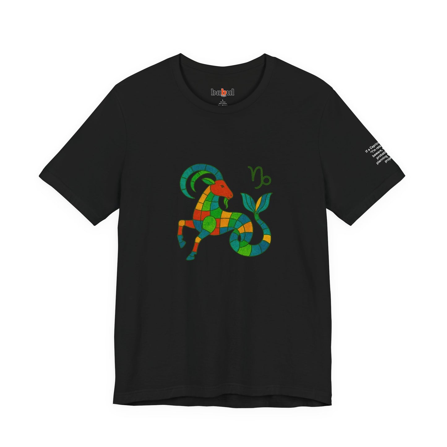 CAPRICORN - T-shirt, The Zodiac Signs According to Saint Phalle