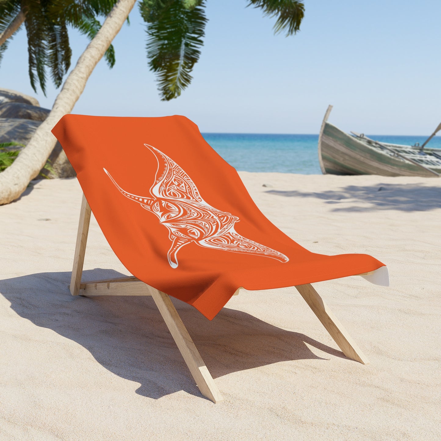 Tribal Waves Beach Towel - MANTA