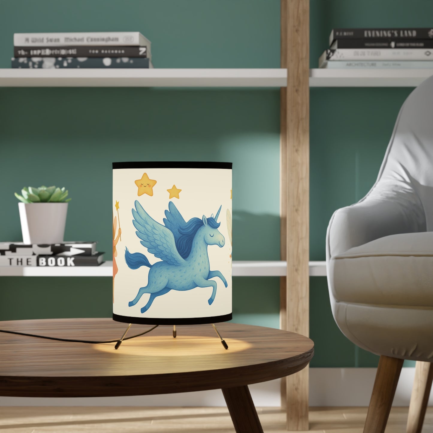 ENCHANTED LIGHTS. Dream Worlds in Your Room. Calming Tripod Lamp. WINGS