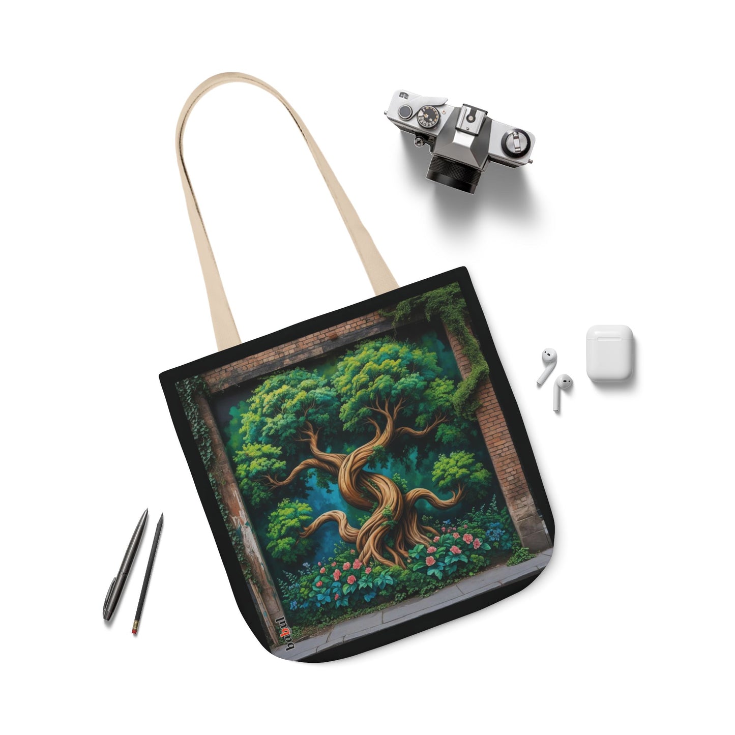 Artistic Surge - Eco-Friendly Canvas Tote Bag - TREE