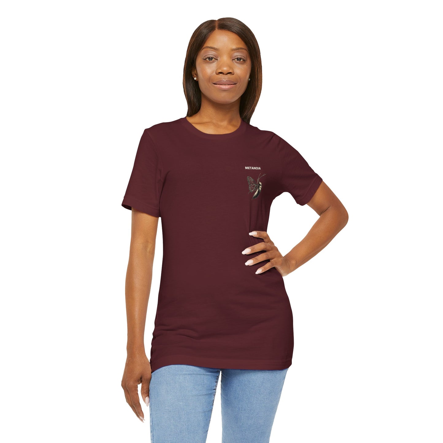 METANOIA T-Shirt – From Silence to Flight (Reverse)