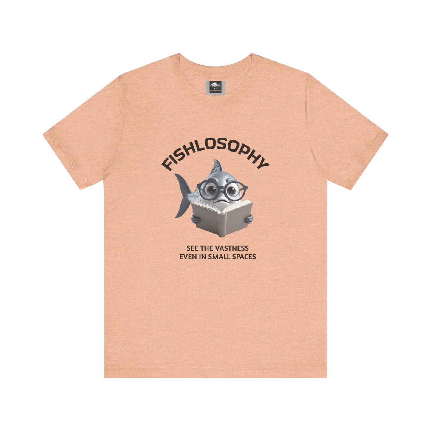 Fishlosophy Unisex Jersey Short Sleeve Tee – See the vastness even in small spaces