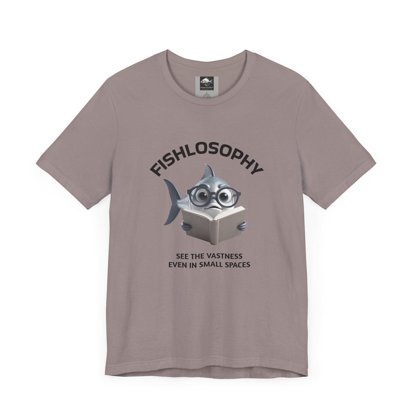 Fishlosophy Unisex Jersey Short Sleeve Tee – See the vastness even in small spaces