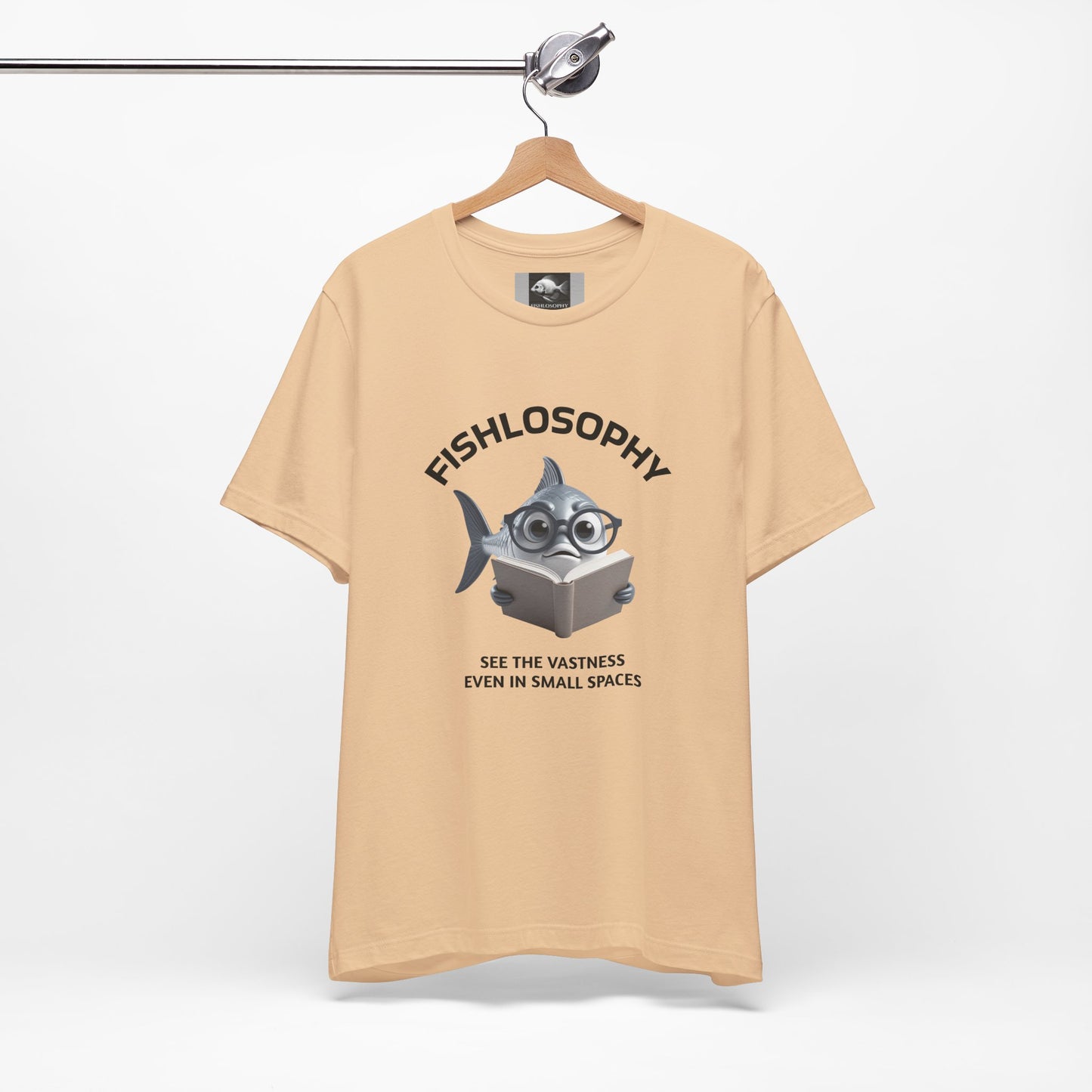 Fishlosophy Unisex Jersey Short Sleeve Tee – See the vastness even in small spaces
