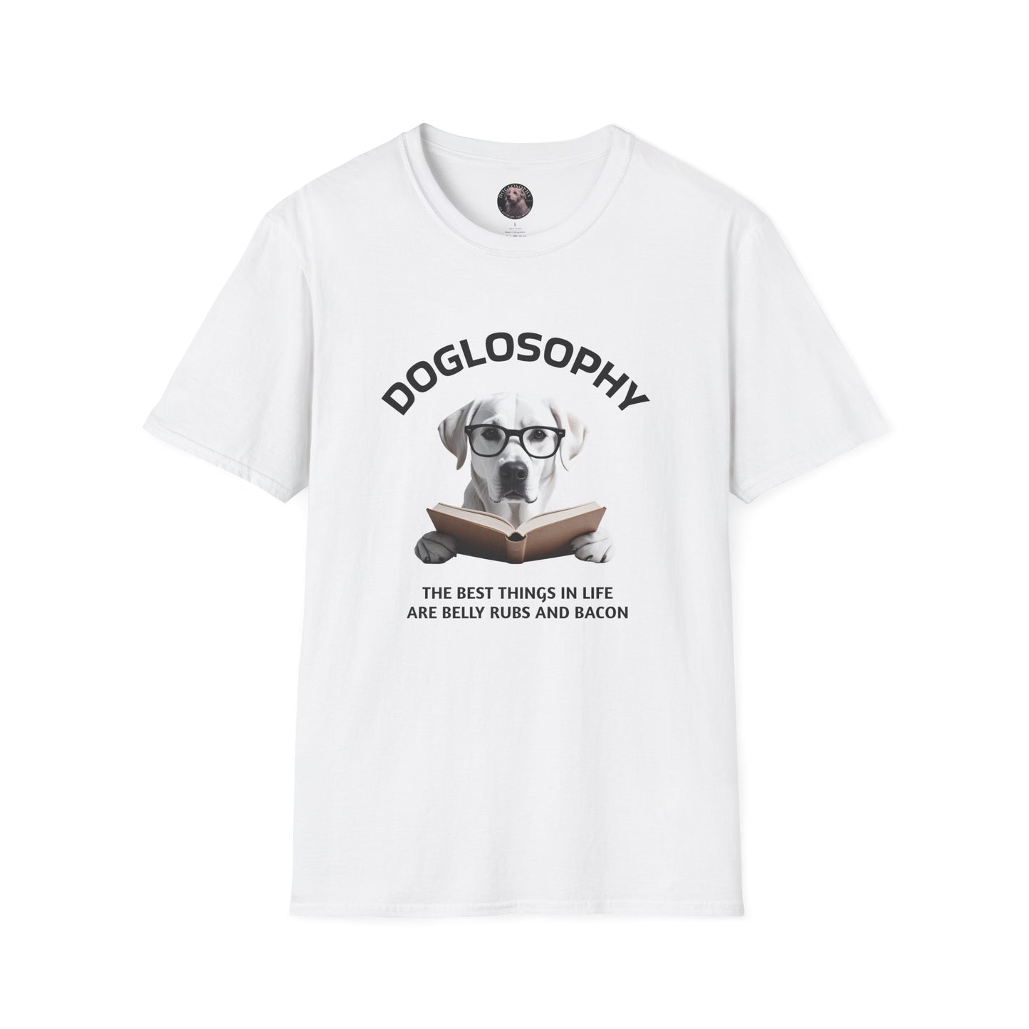 Doglosophy Unisex Softstyle T-Shirt - "The Best Things in Life" Design
