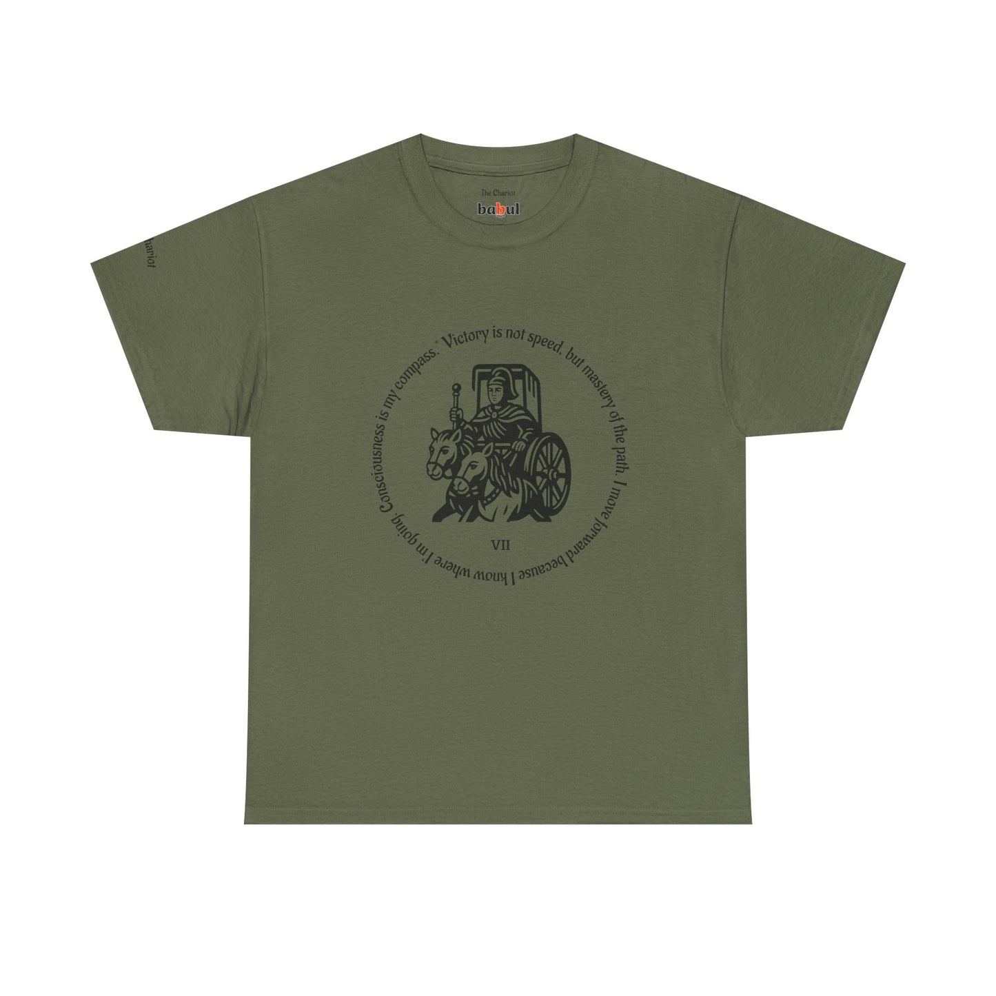 The Chariot - ArcanaPop T-Shirt – Where Tarot Magic Meets Pop Art