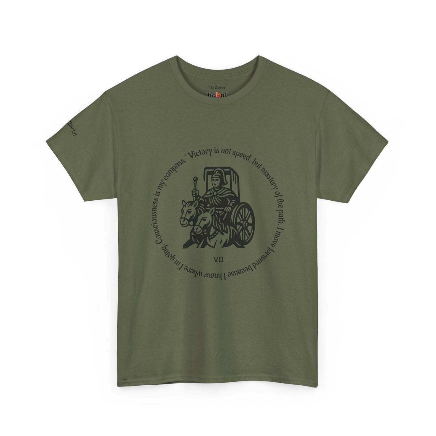 The Chariot - ArcanaPop T-Shirt – Where Tarot Magic Meets Pop Art