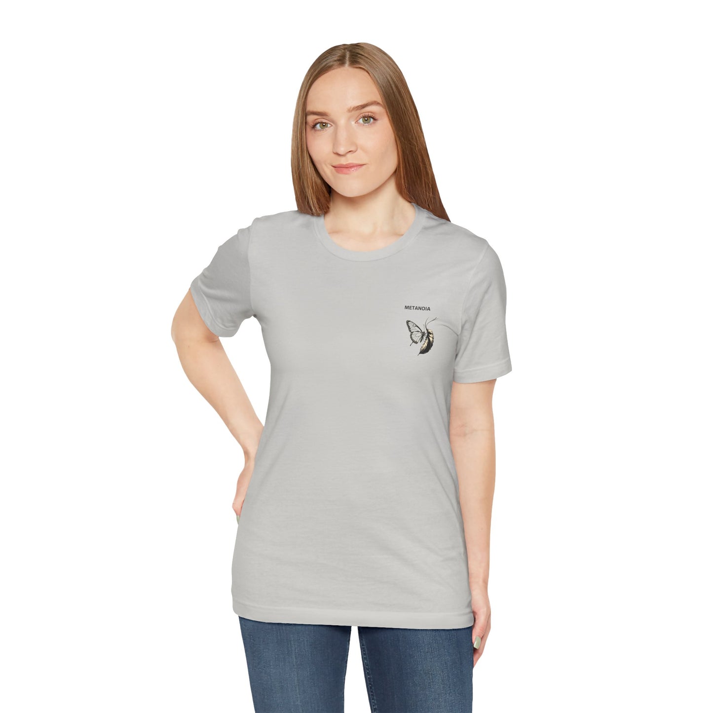 METANOIA T-Shirt – From Silence to Flight (Reverse)
