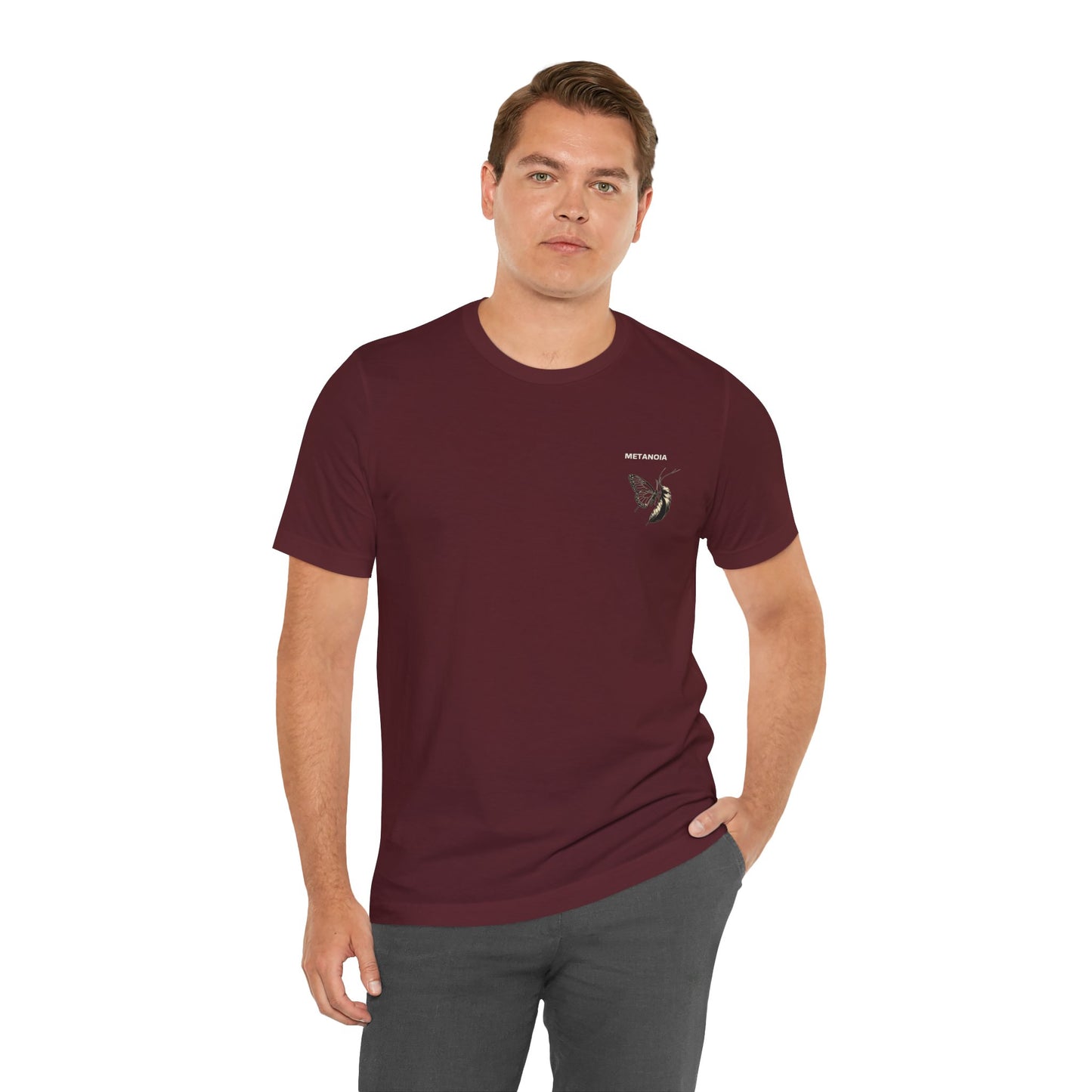 METANOIA T-Shirt – From Silence to Flight (Reverse)