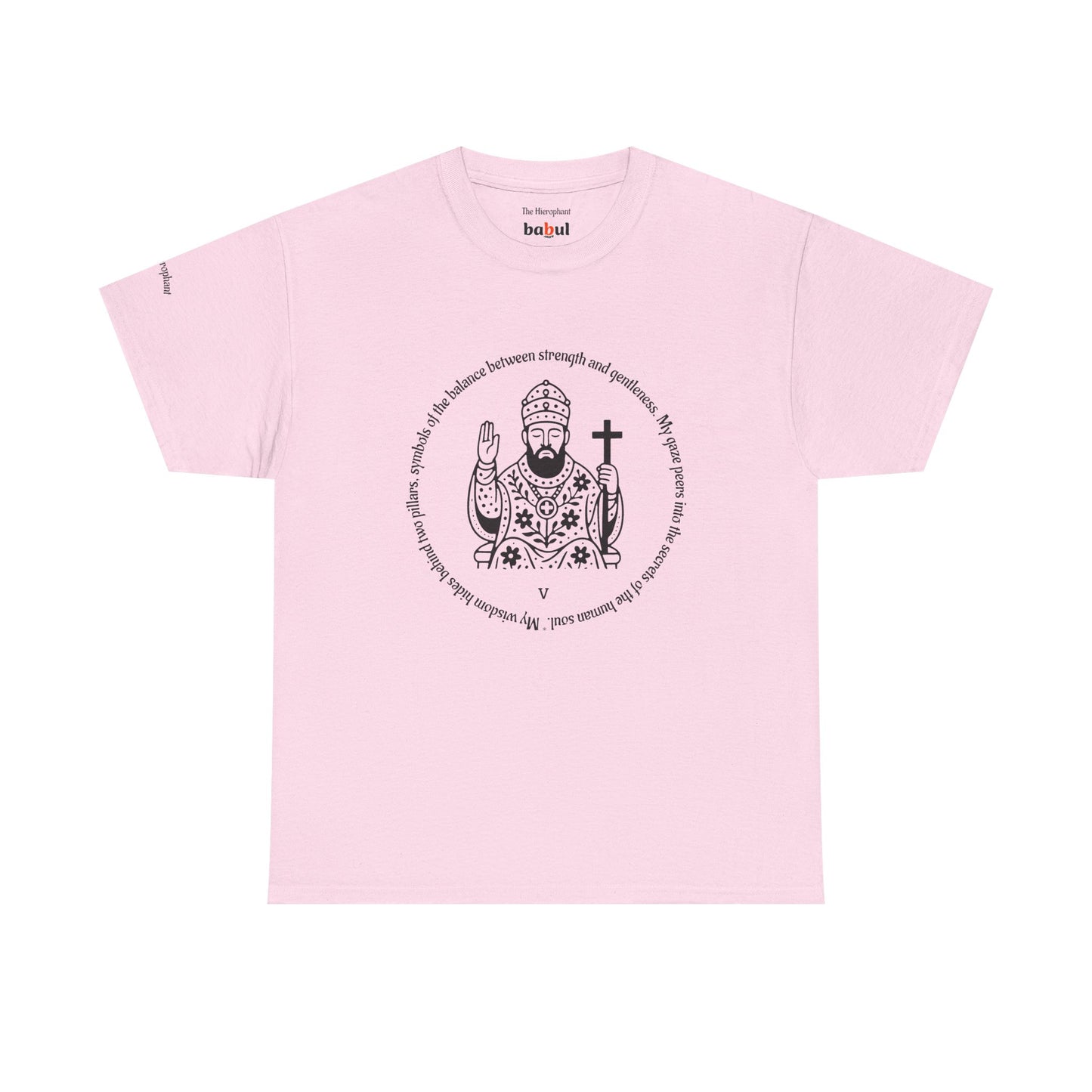 The Hierophant - ArcanaPop T-Shirt – Where Tarot Magic Meets Pop Art