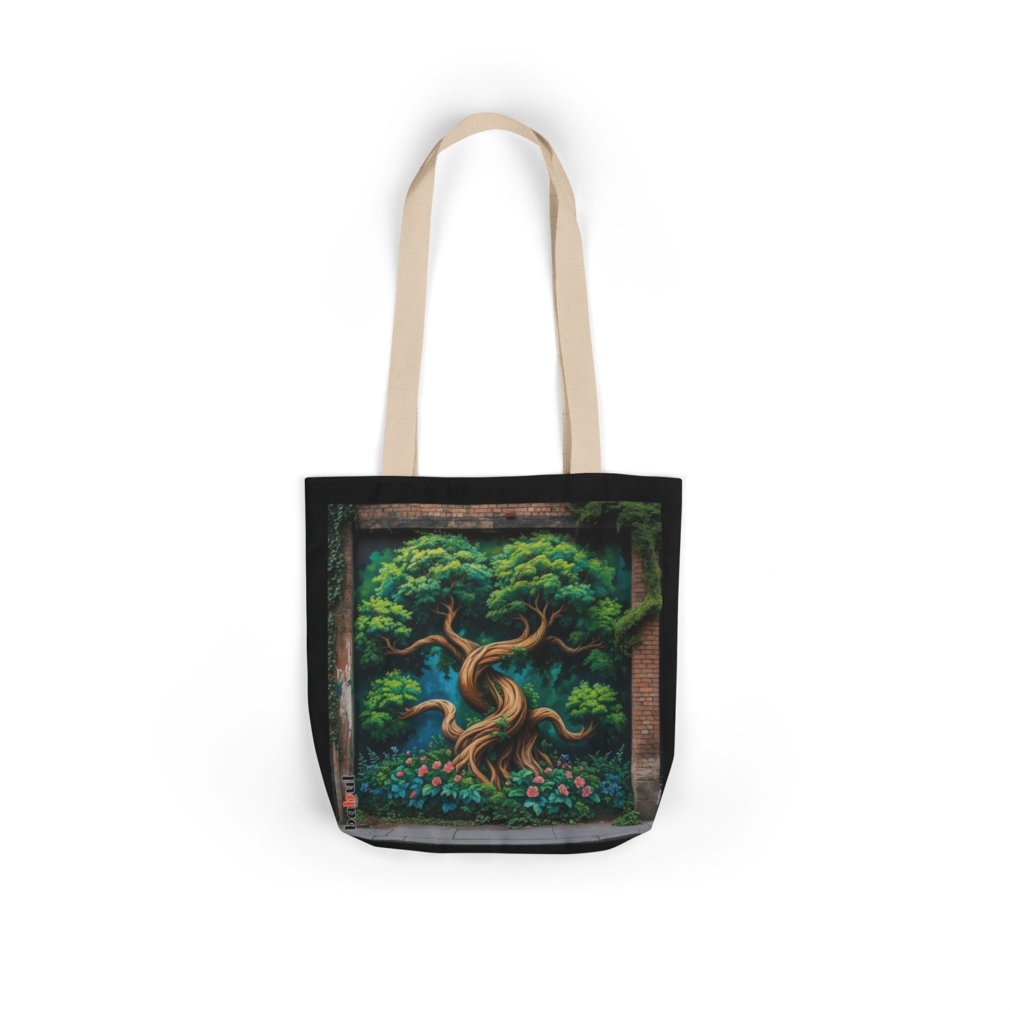 Artistic Surge - Eco-Friendly Canvas Tote Bag - TREE