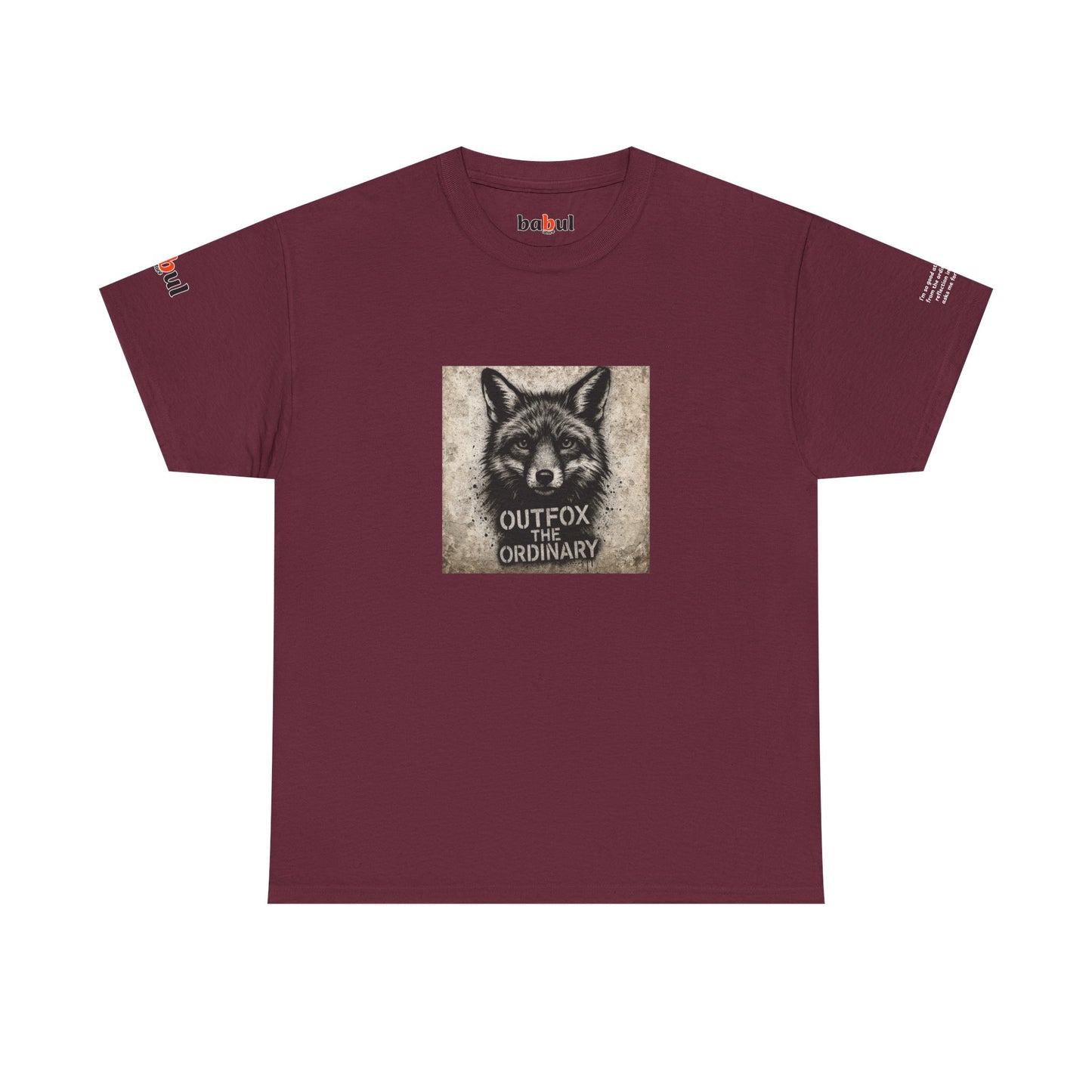 Rebel Graphic Tee - Unisex Heavy Cotton T-Shirt for the Wild at Heart. Rebel Tees, Born to Be Worn - Outfox The Ordinary