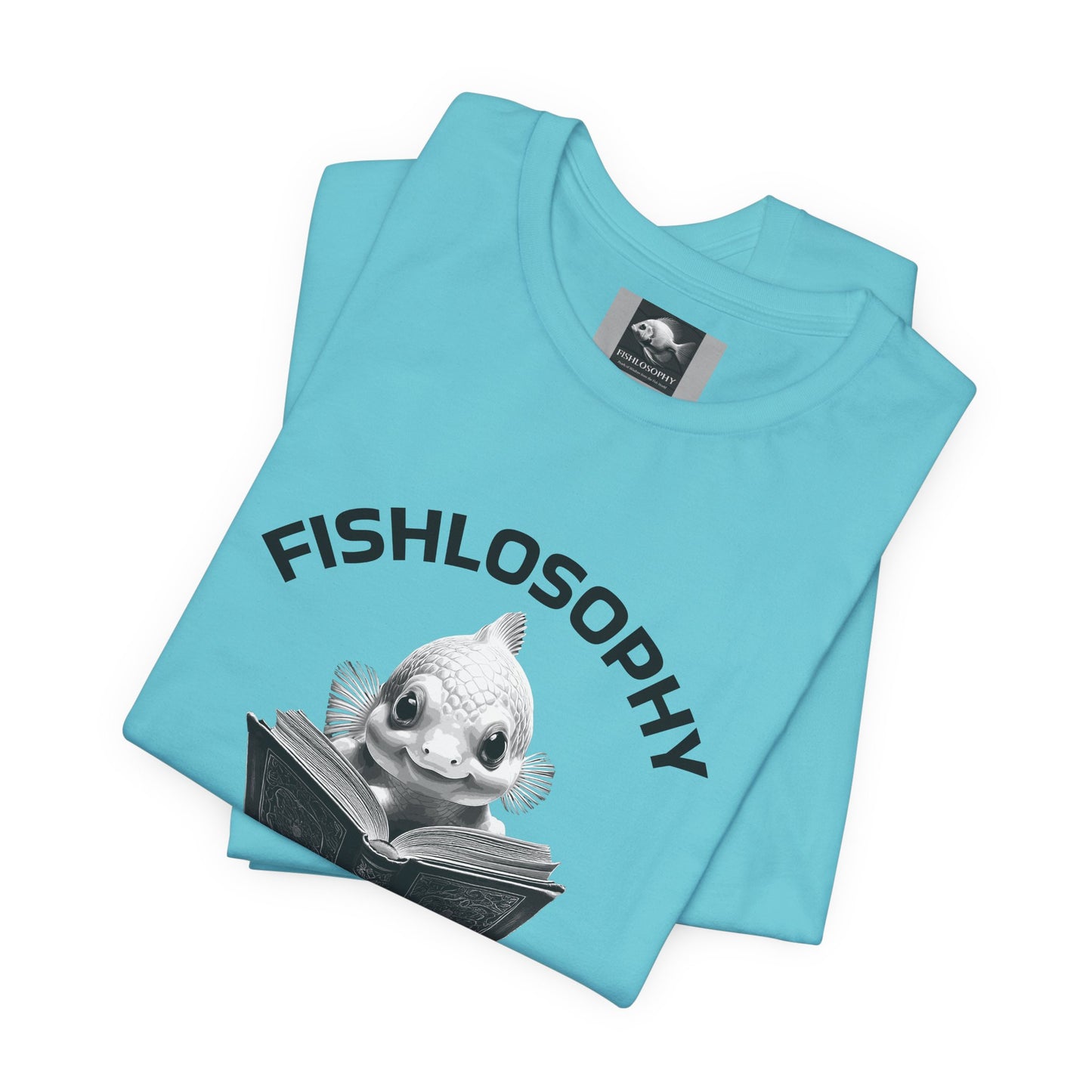 Fishlosophy Unisex Jersey Short Sleeve Tee – The Early Worms Get Eaten First