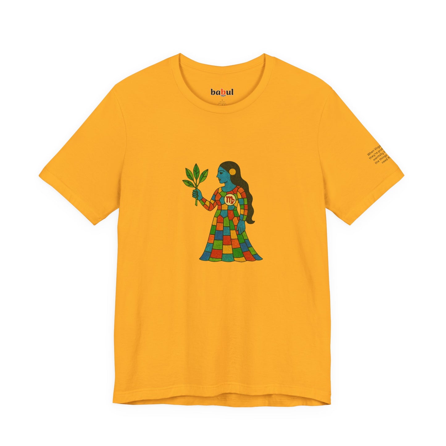 VIRGO - T-shirt, The Zodiac Signs According to Saint Phalle