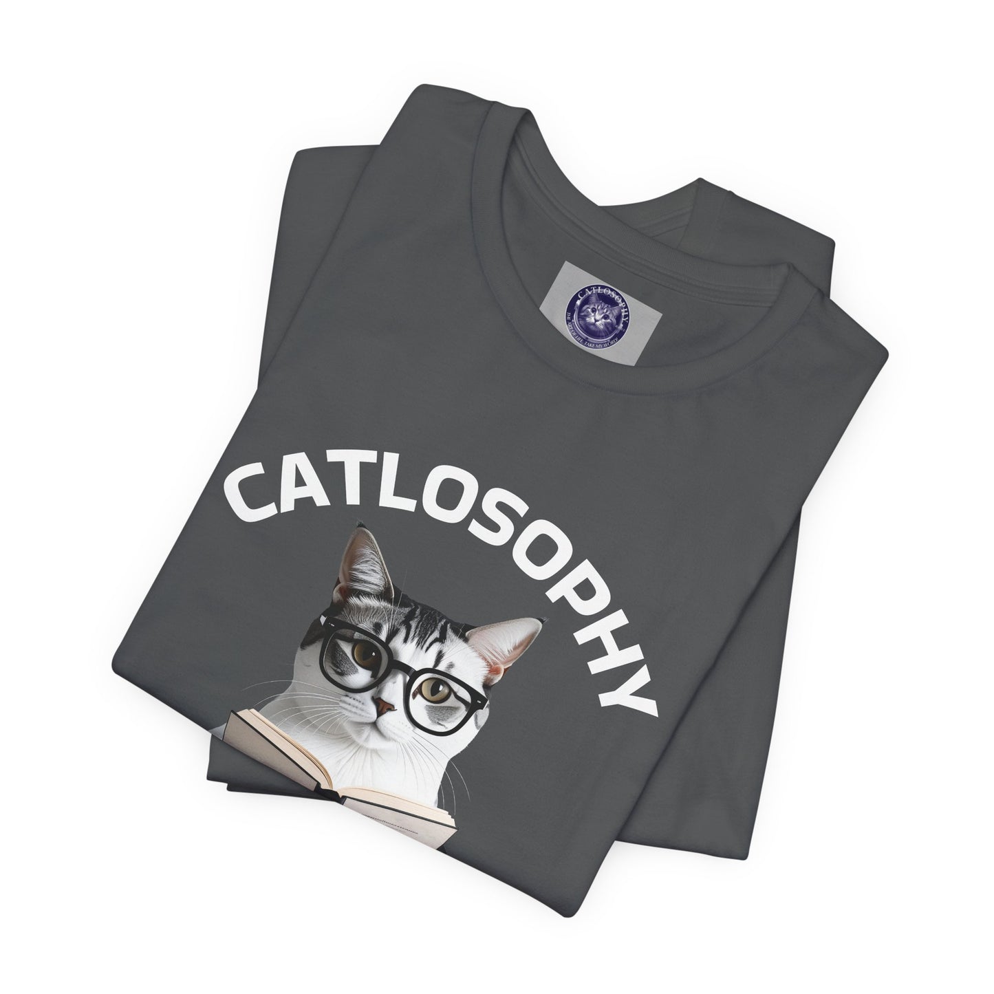 Catlosophy Unisex Jersey Short Sleeve Tee – "I am not ignoring you" Design