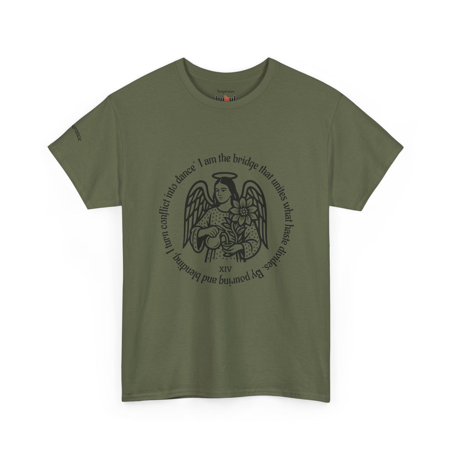 Temperance - ArcanaPop T-Shirt – Where Tarot Magic Meets Pop Art