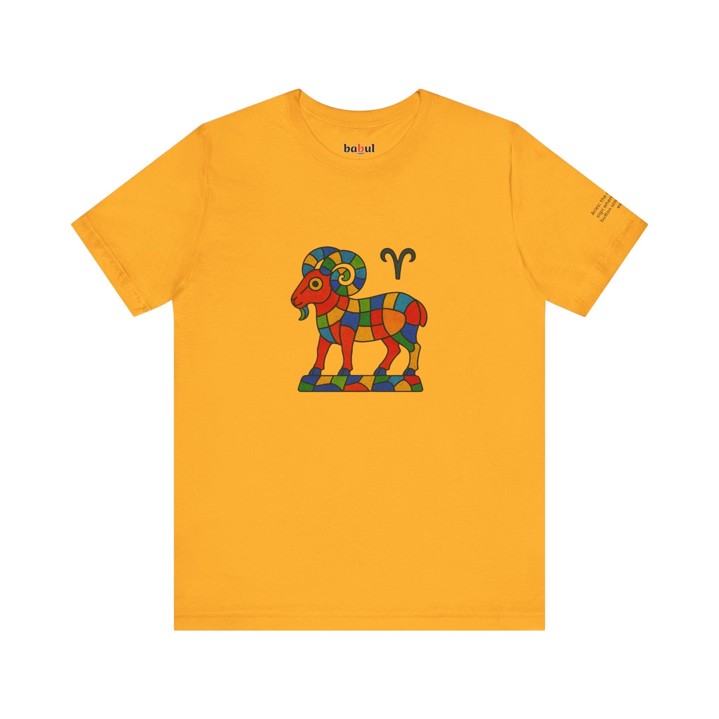 ARIES - T-shirt, The Zodiac Signs According to Saint Phalle
