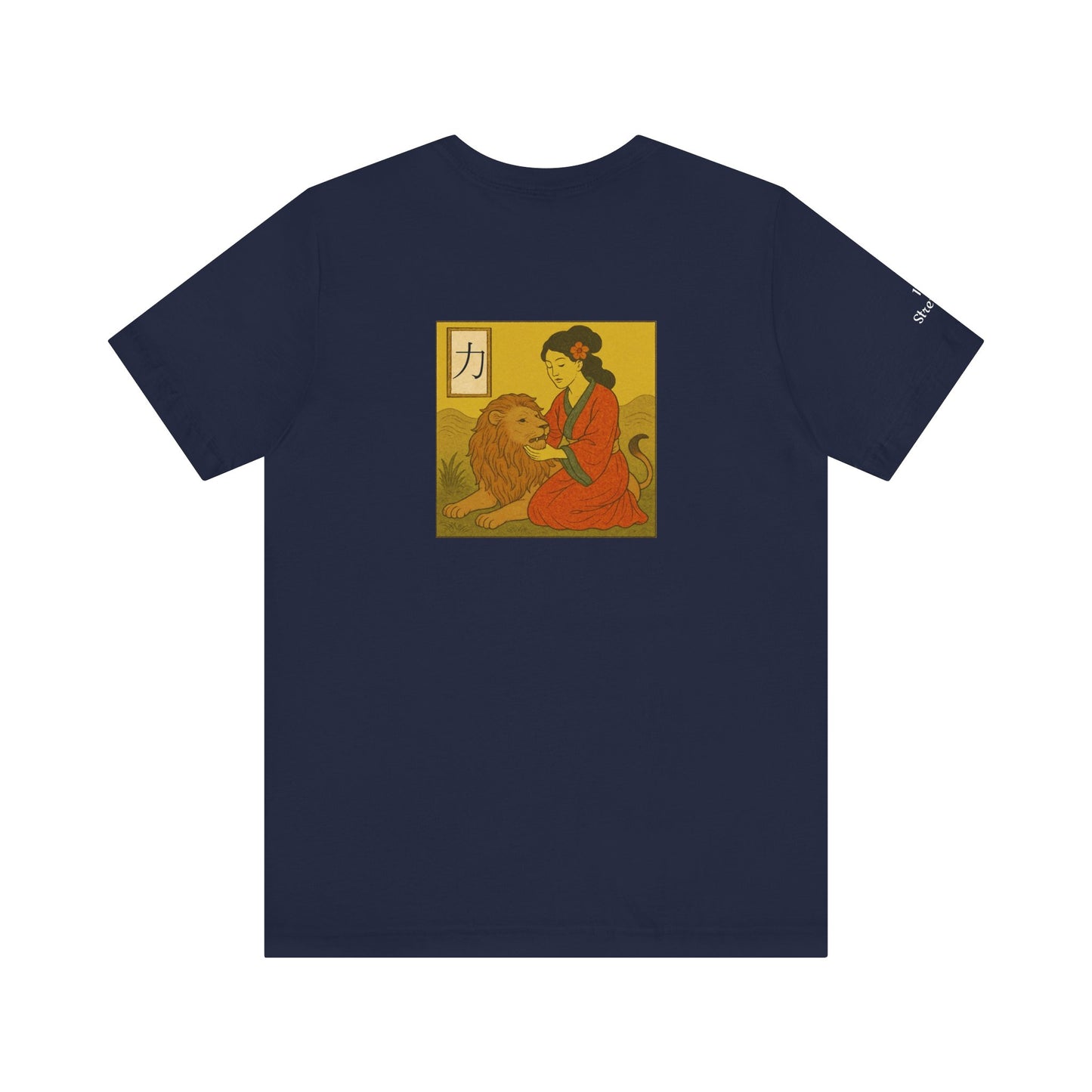 Strength - Tarot in Ukiyo-e Style
