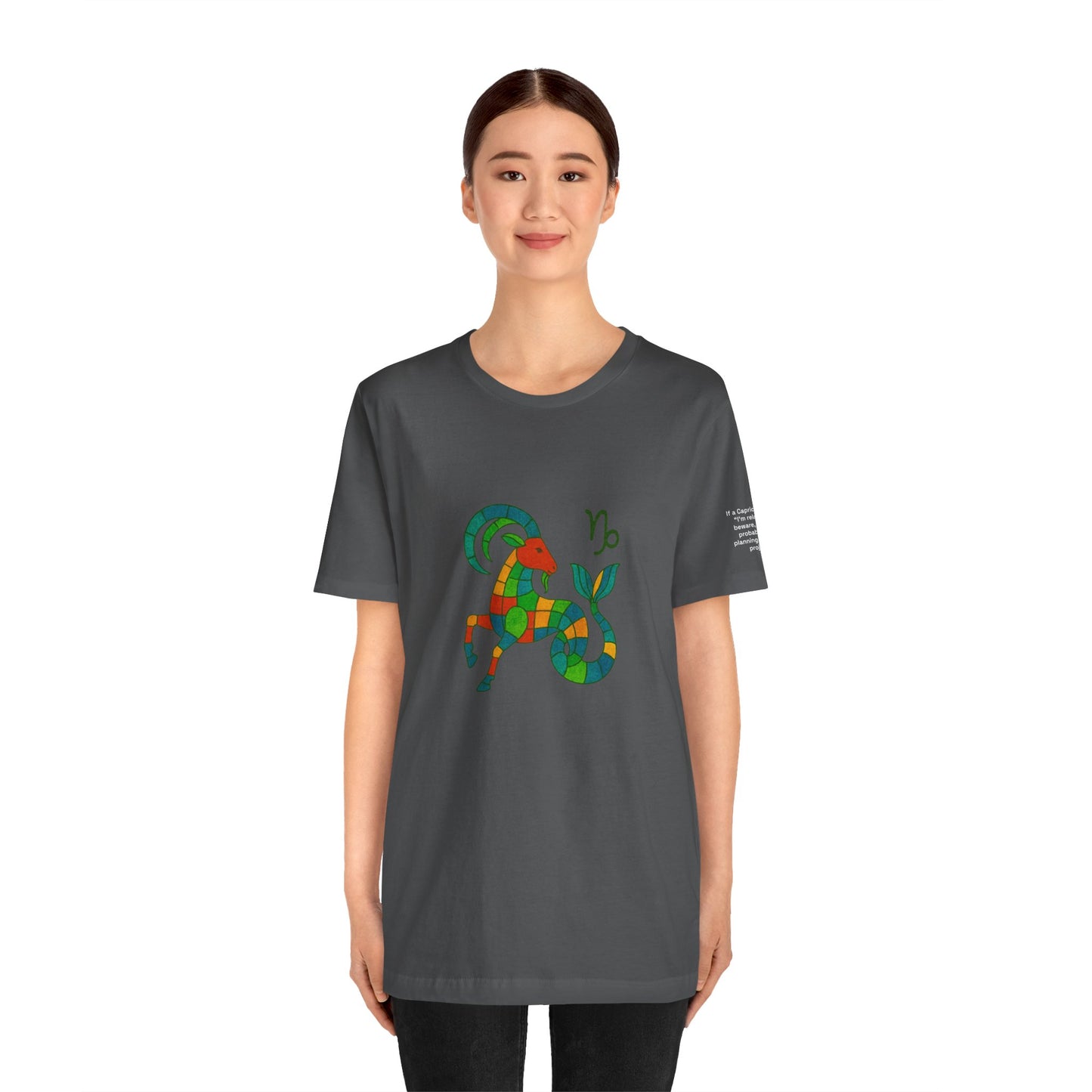 CAPRICORN - T-shirt, The Zodiac Signs According to Saint Phalle