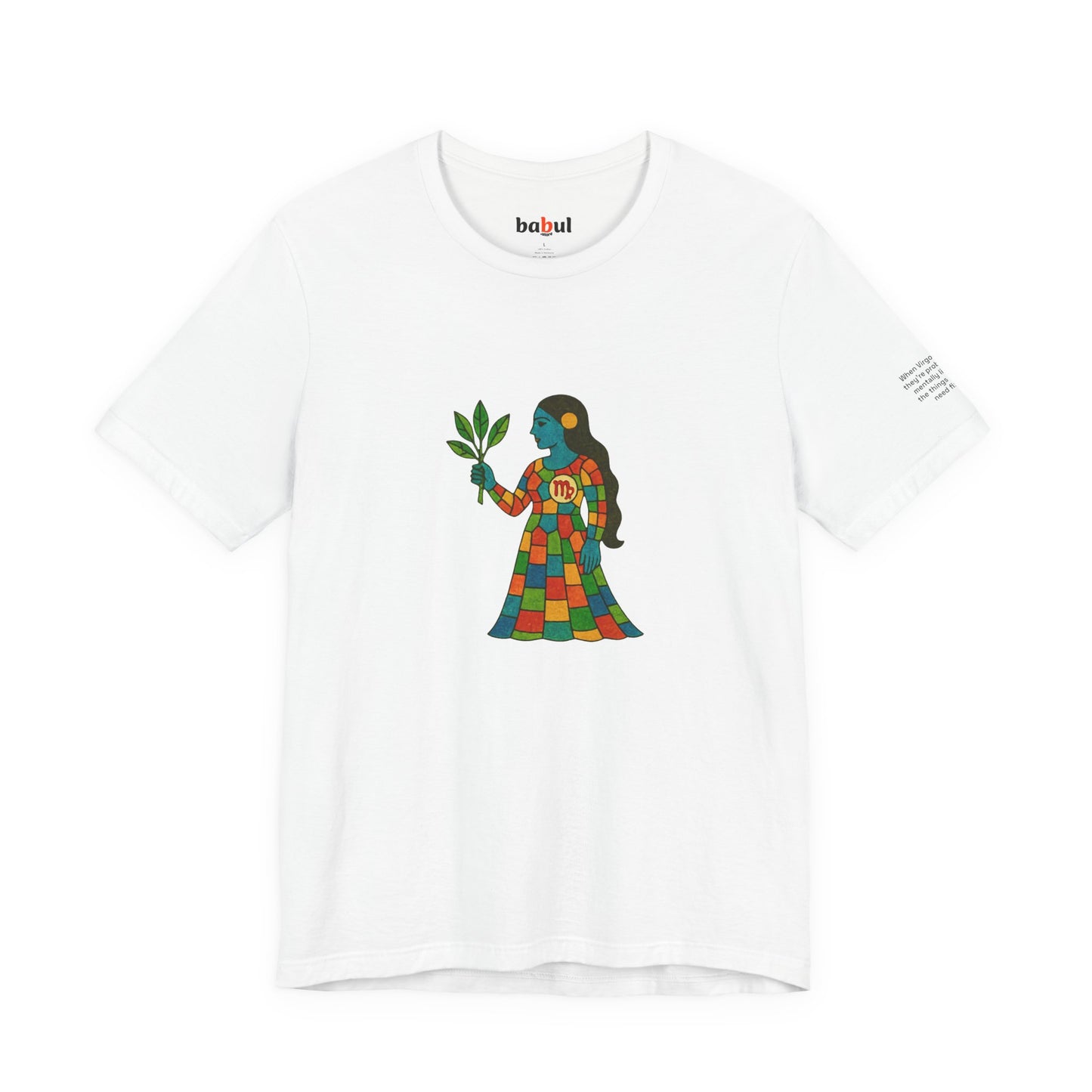 VIRGO - T-shirt, The Zodiac Signs According to Saint Phalle