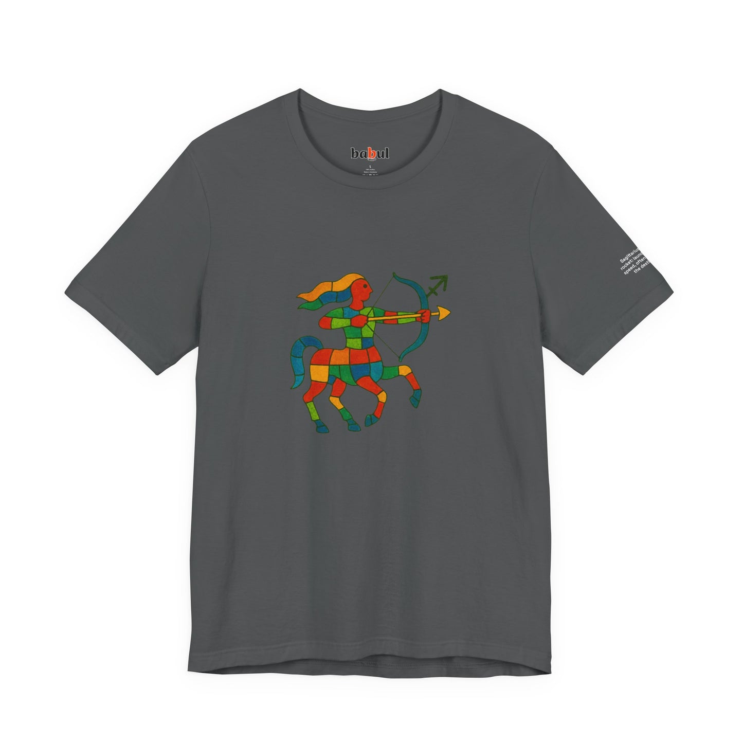 SAGITTARIUS - T-shirt, The Zodiac Signs According to Saint Phalle